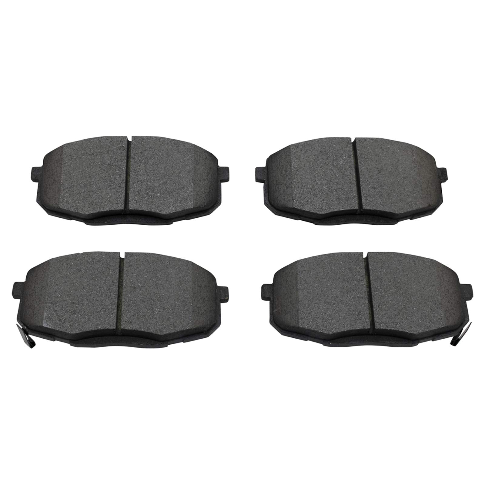 TRQ Front Brake Pads Ceramic Compatible with 2009-2012 Hyundai Elantra 2010-2013 Kia Forte Forte Koup 2014-2016 Soul