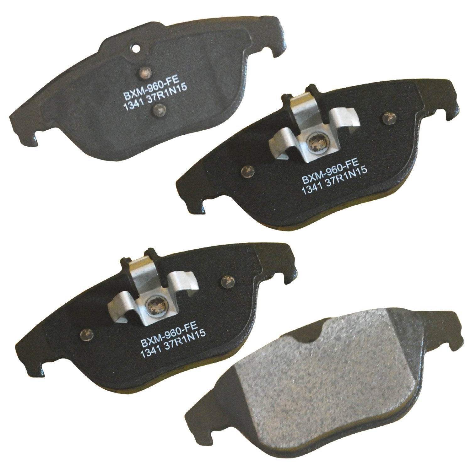 Bendix Premium Sbm1341 Semi-Metallic Rear Brake Pads For Select Models Mercedes-Benz C180, C200, C230, C250, C280, C300, C350, E