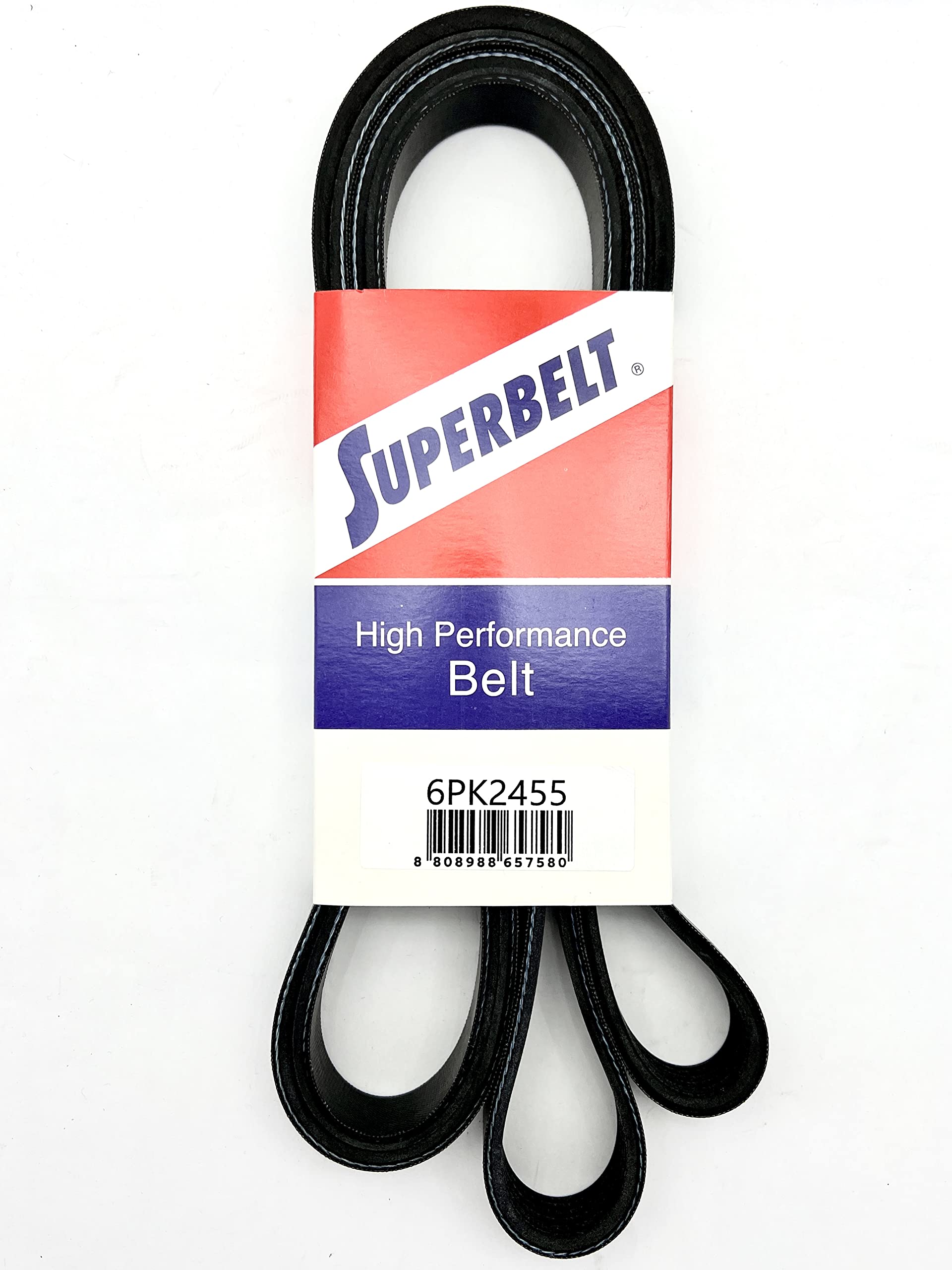 Super Belt 6PK2455 Performance Serpentine Belt