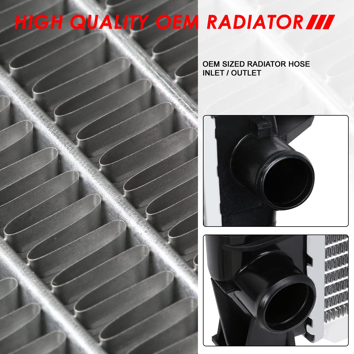 Auto Dynasty Radiator Compatible With 1985-1994 Ford Ranger Bronco Explorer Maz Navajo B3000 B4000 2.8L 2.9L 3.0L 4.0L Mt, Dpi 8