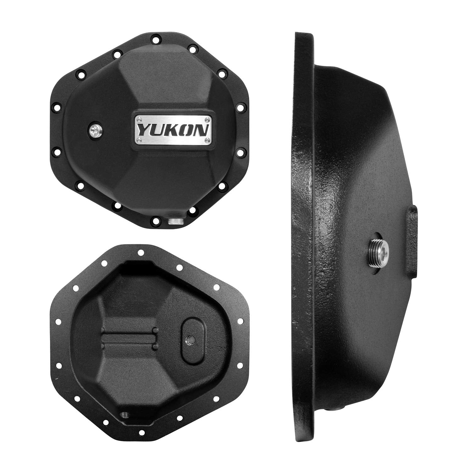Yukon Hardcore Rear Nodular Iron Differential Cover For Gm 14T With 3/8" Bolts (Yhcc-Gm14T-S)