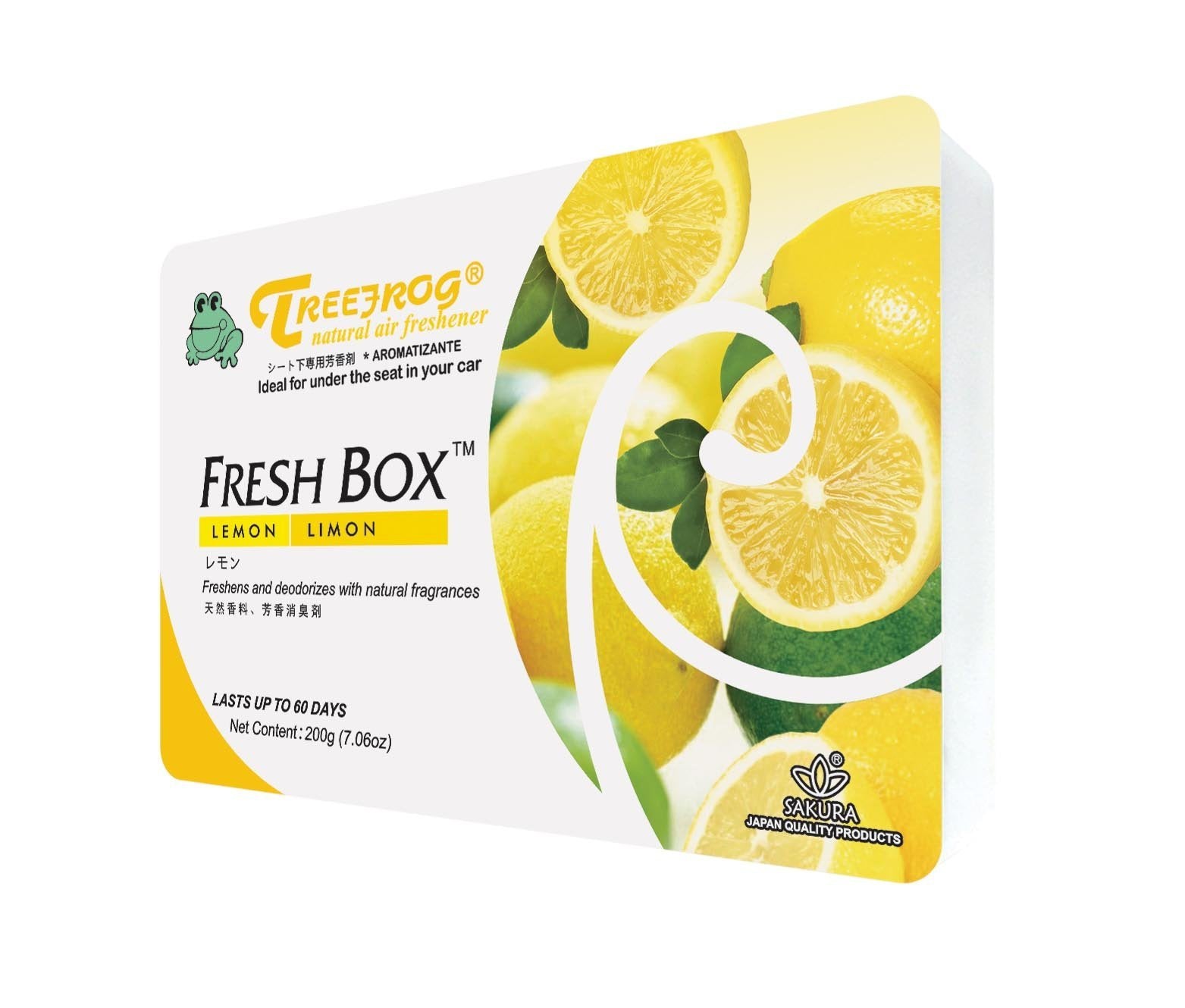Treefrog Natural Air Freshener, Lemon Scent