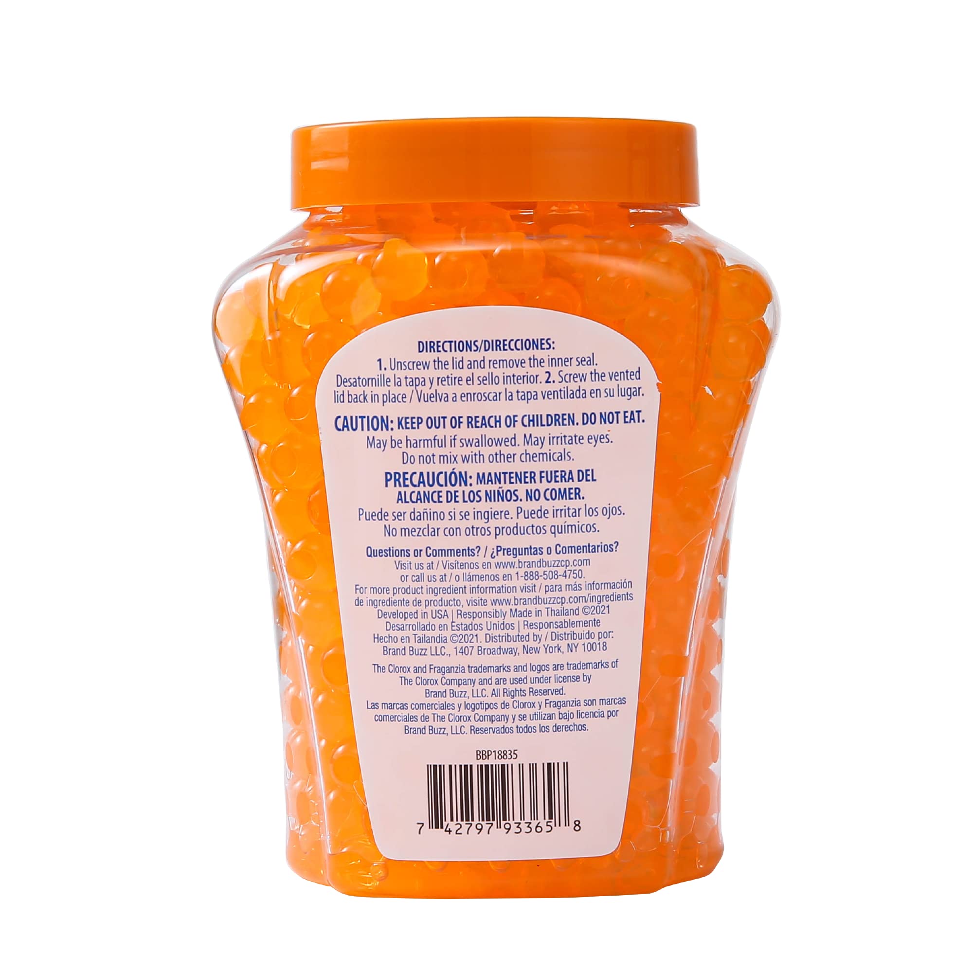 Clorox Fraganzia Crystal Beads Air Freshener in Hawaiian Escape Long Lasting Room Air Freshener Beads for Home or Car Air Freshe