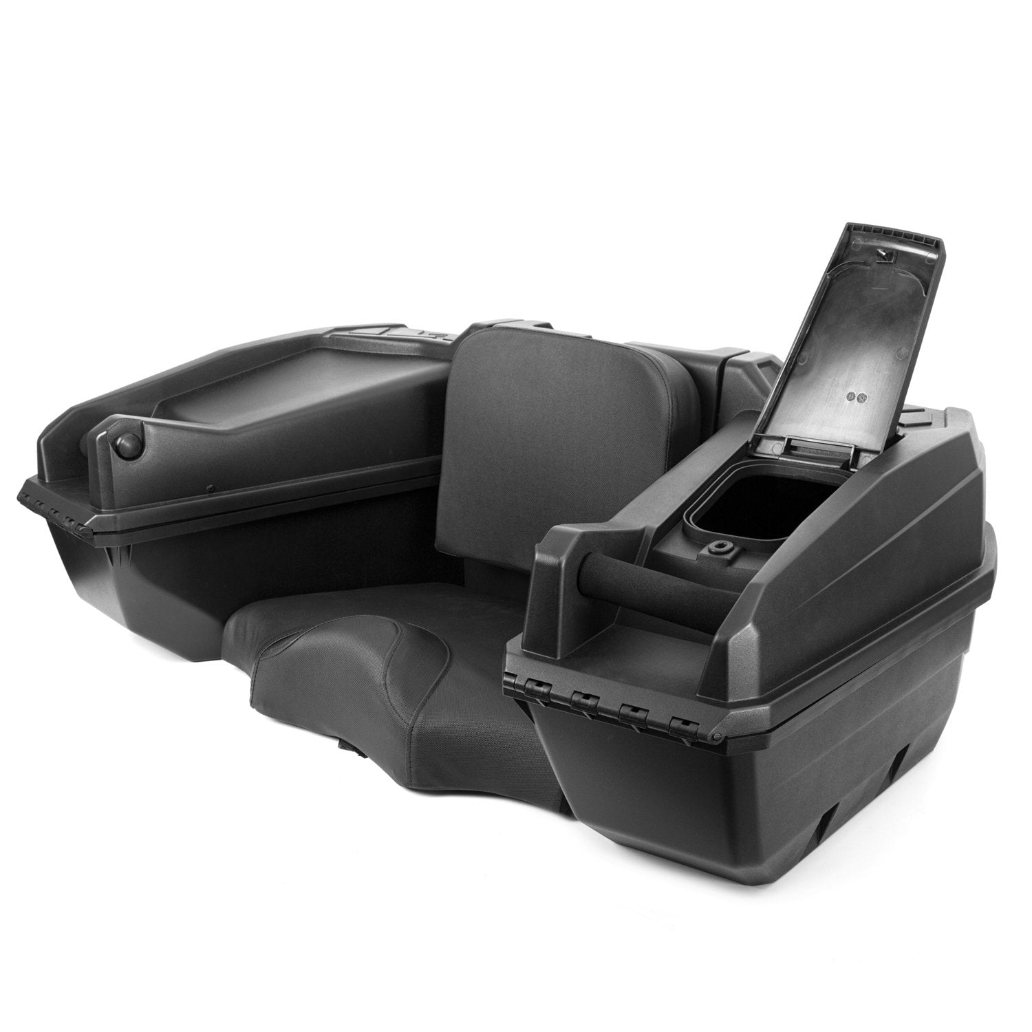 Kimpex Black Nomad Trunk Rear, Model 458000, Durable Plastic Storage Solution