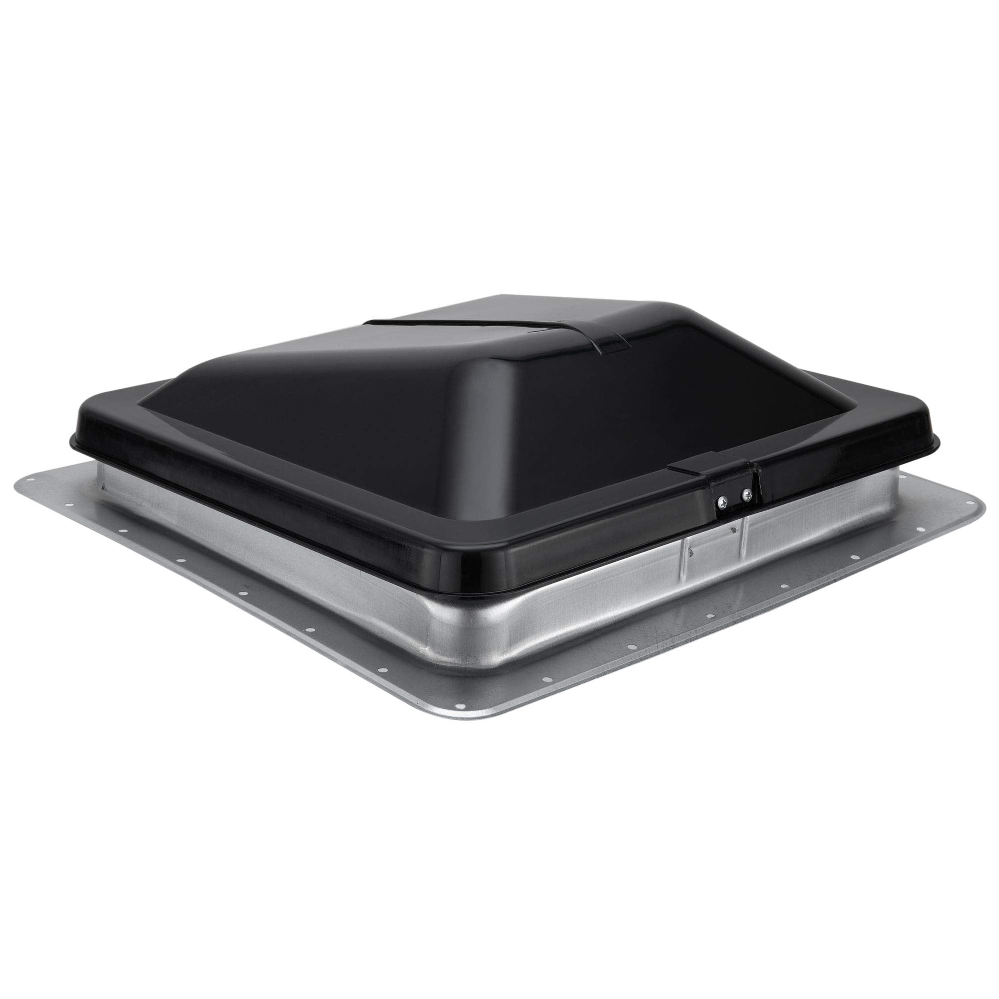 Hengs Industries 14'' Rv Roof Vent Kit W/Butyl Tape W/12 Volt Fan | Tinted | #74112-C | Rv Replacement Vent (2)