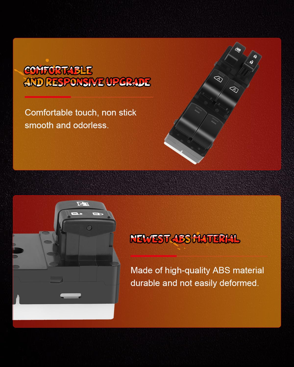 Cciyu Power Window Switch Window Switch Power Window Switch Door Switch Automotive Replacement Parts Replacement Fits For Nissan