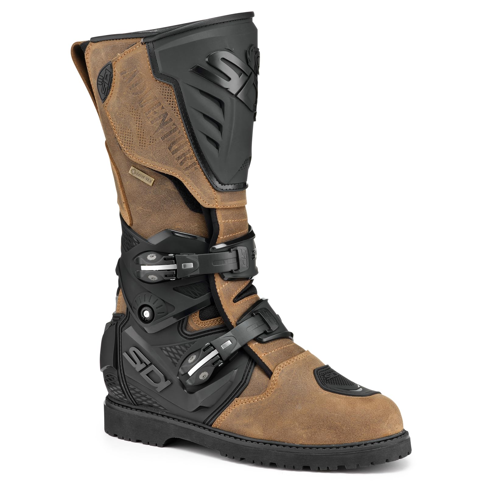 SIDI Women's Motorcycle Boots, Tobacco, 47 EU