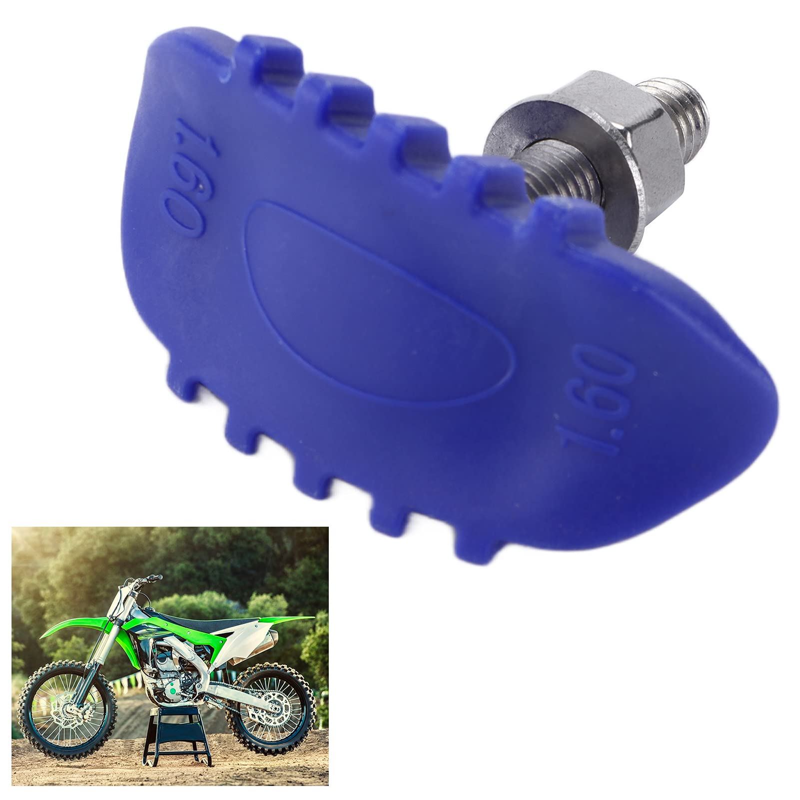 Motorcycle Wheel Rim Lock, Motorcycle Wheel Rim Lock 1.6In Replacement For Motocross Dual Sport Dirt Trail Pit Bike