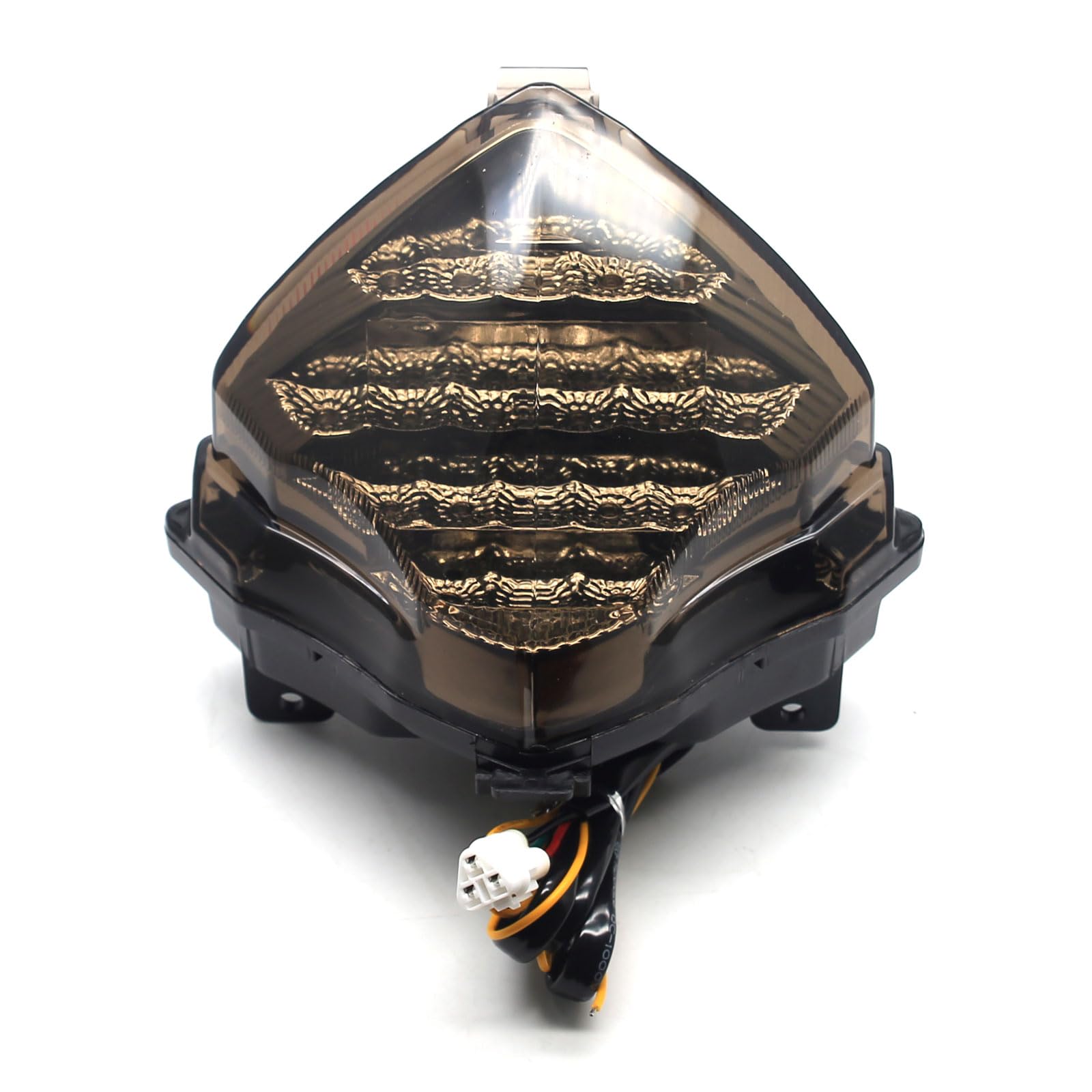 Mzs Motorcycle Tail Light Led Integrated Turn Signal Blinker Smoke Compatible With Yzf R1 Yzf-R1 Rn12 2004 2005 2006