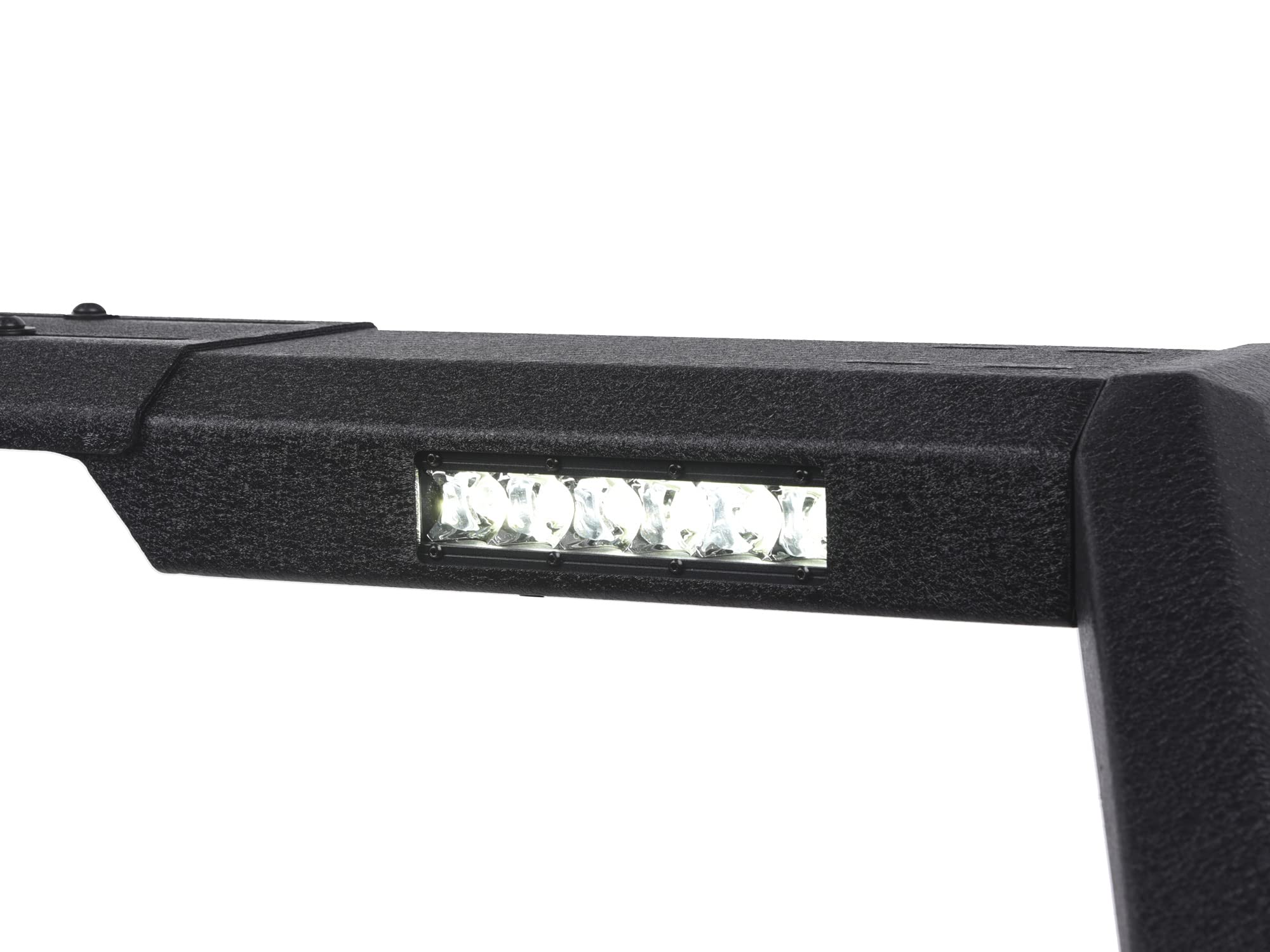 Armordillo Usa 8708026 Cr-S Modular Adjustable Chase Rack With Led Lights - Textured Black Fits 2009-2018 Dodge Ram 1500 2500 3500/2019-2022 1500 Classic / 1998-2022 Ford F250 F350 F450 F550