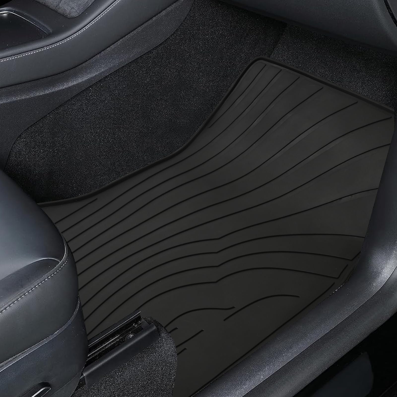 Lwope Car Floor Mats Custom Fit for Mercedes Benz G Class G500 G550 AMG G63 SUV 2019-2025 Black Rubber All Weather Protection Au