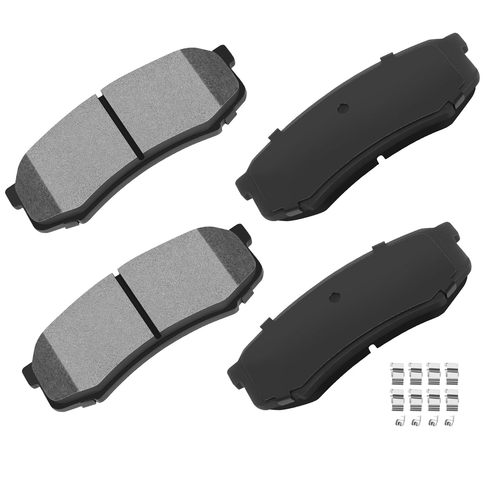 Cciyu D606 Rear Semi-Metallic Disc Brake Pads Kit For Lexus Gx460 Gx470 Lx450 For Toyota For 4Runner Fj For Cruiser For Land Cru