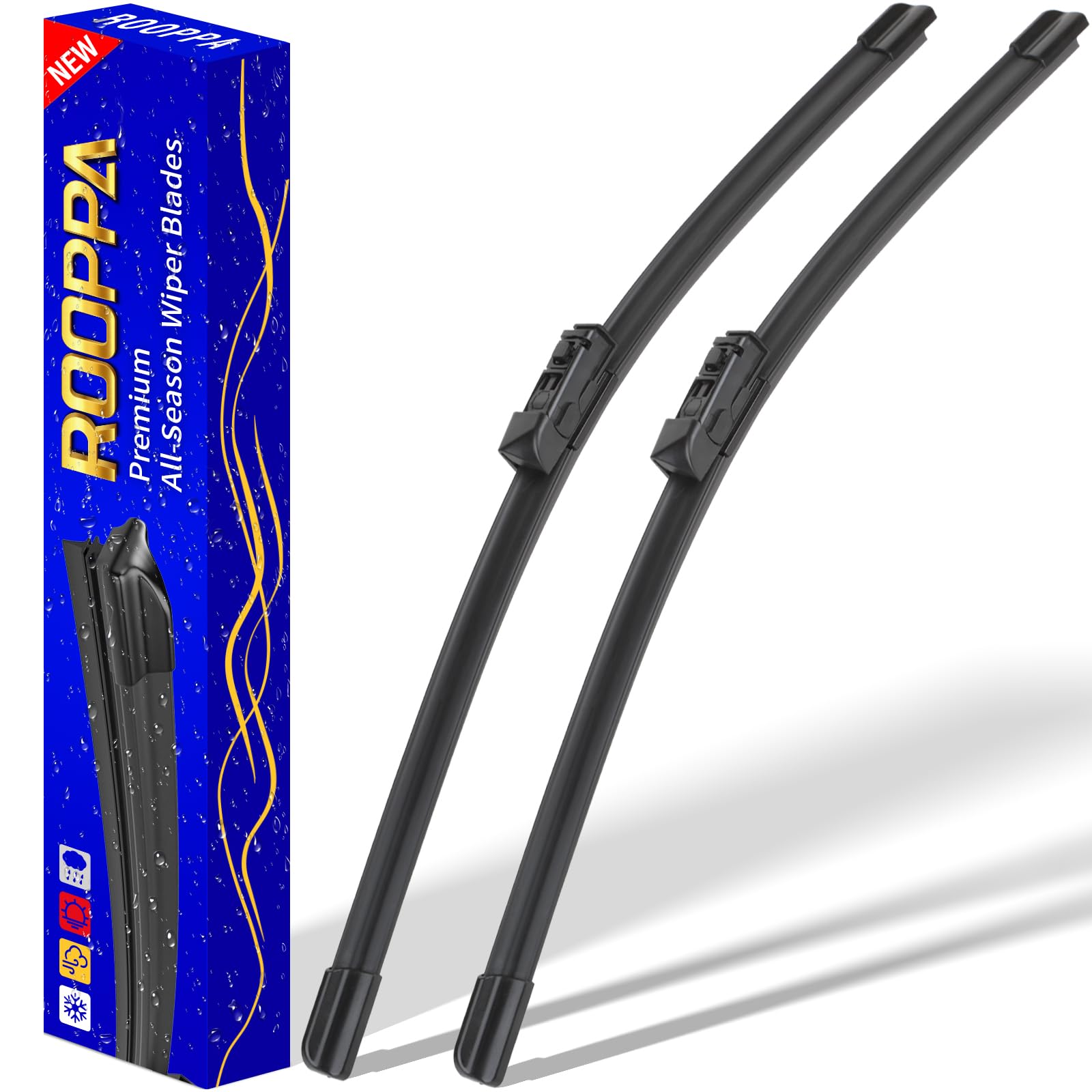 2 Wipers Replacement For 2019-2023 Subaru Ascent/2019-2021 Bmw X4/2018-2020 Jaguar E-Pace Original Equipment Replacement Wiper B
