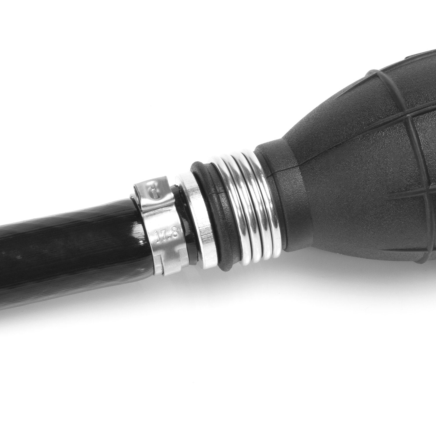 Fuel Line Assembly, Nylon Braided Fuel Line Hose Marine 3/8'' Hose Outboard Boat Motor Rvs Universal Fuel Line Assembly With Pri