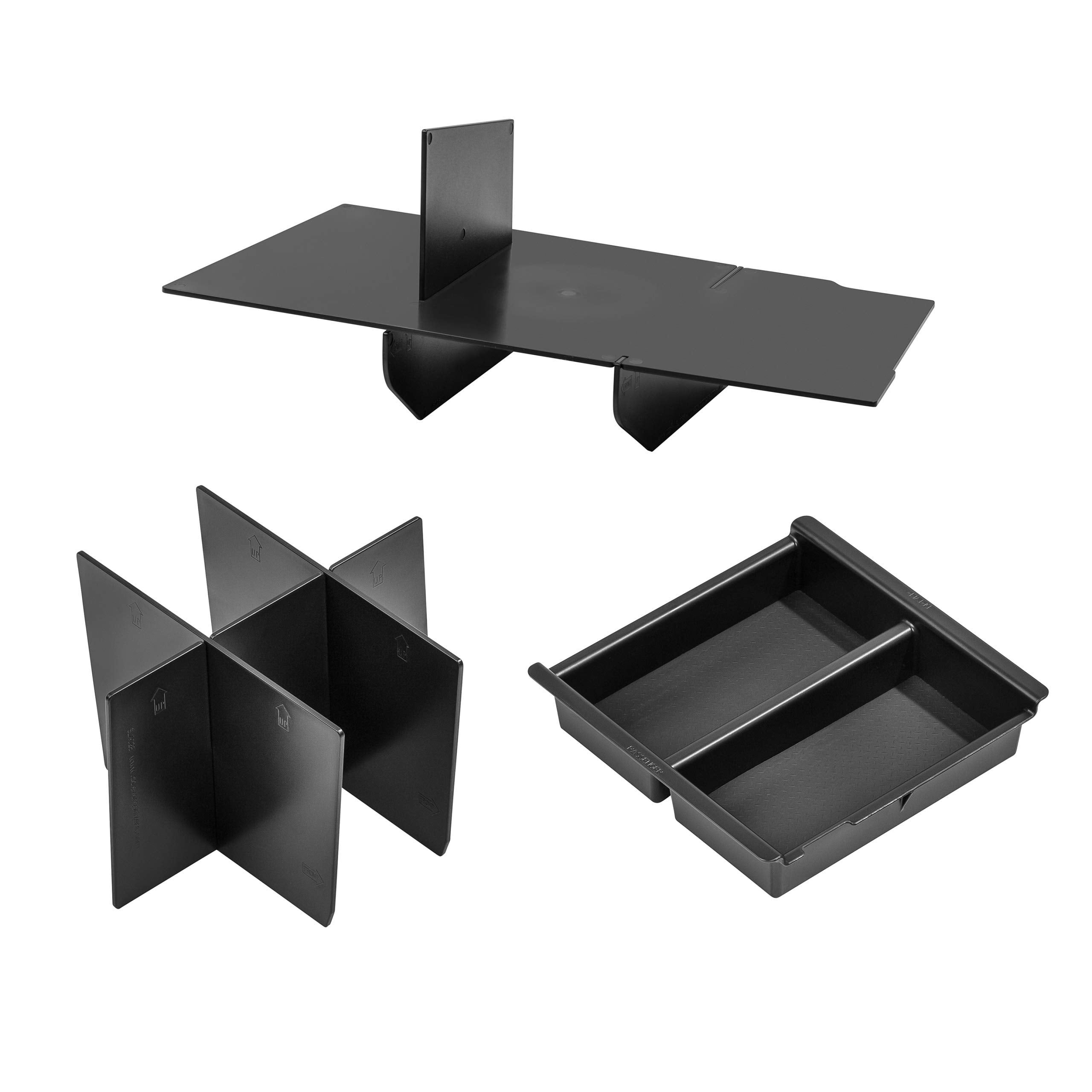 Vehicle Ocd - Center Console Divider, Tray, And Glove Box Organizer For Toyota Tacoma (2016-2023) - Made In Usa - Slx501
