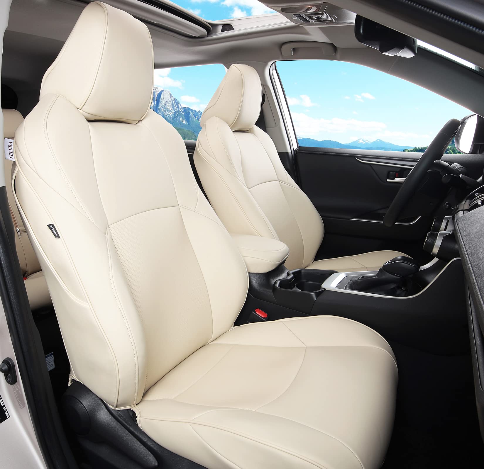 Luluda Custom Fit For Rav4 And Venza Seat Covers Fit For Toyota Rav4 2019 2020 2021 2022 2023 2024 2025 Prime And Xse Hybrid Wit