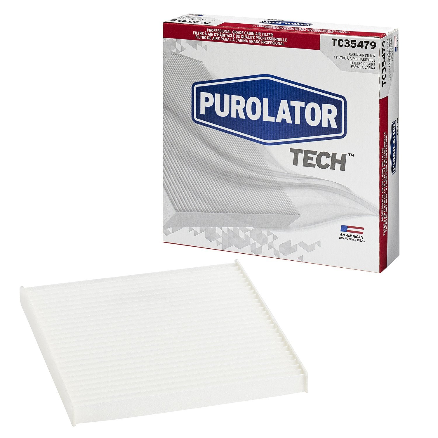 Purolator TC35479 PurolatorTECH Cabin Air Filter Compatible With Toyota Camry, Sienna, 4Runner, Prius, FJ Cruiser, Avalon, Solar
