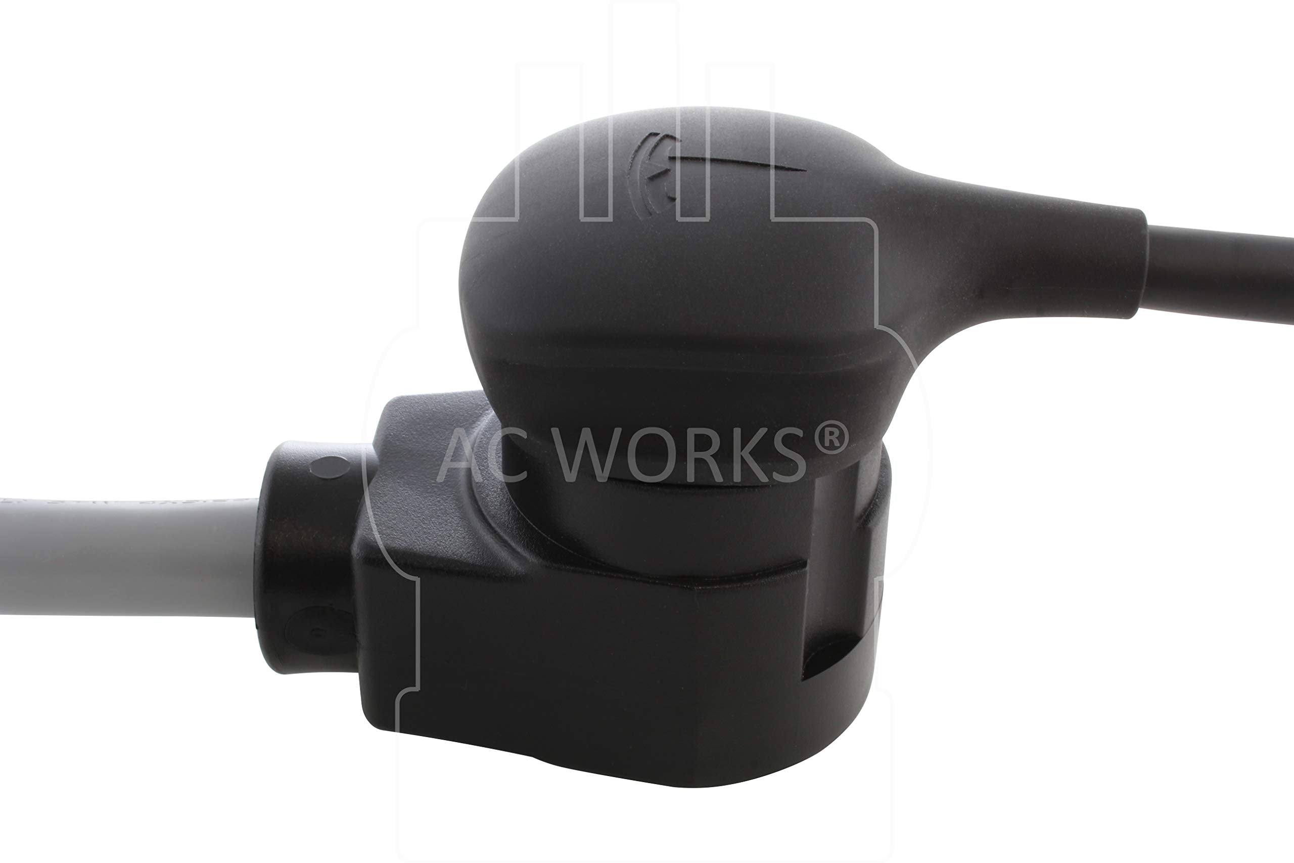 Ac Works Electric Vehicle Charging Adapter For Tesla Use (L15-30 30A 250V 3-Phase To Tesla)