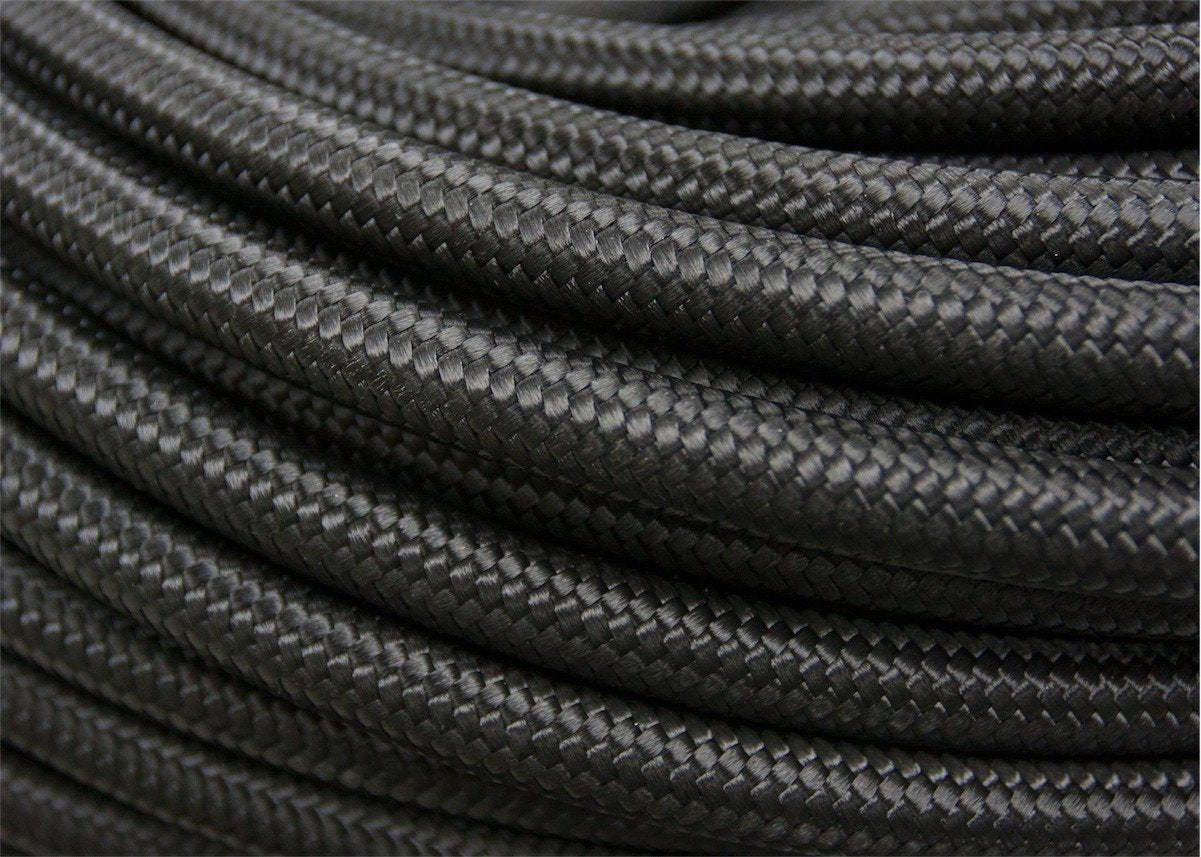 Autobahn88 Synthetic Rubber Hose With Dual-Layer Braided (Lightweight Fiber + Stainless Steel) For Fluids : Fuel, Oil, Water, Co
