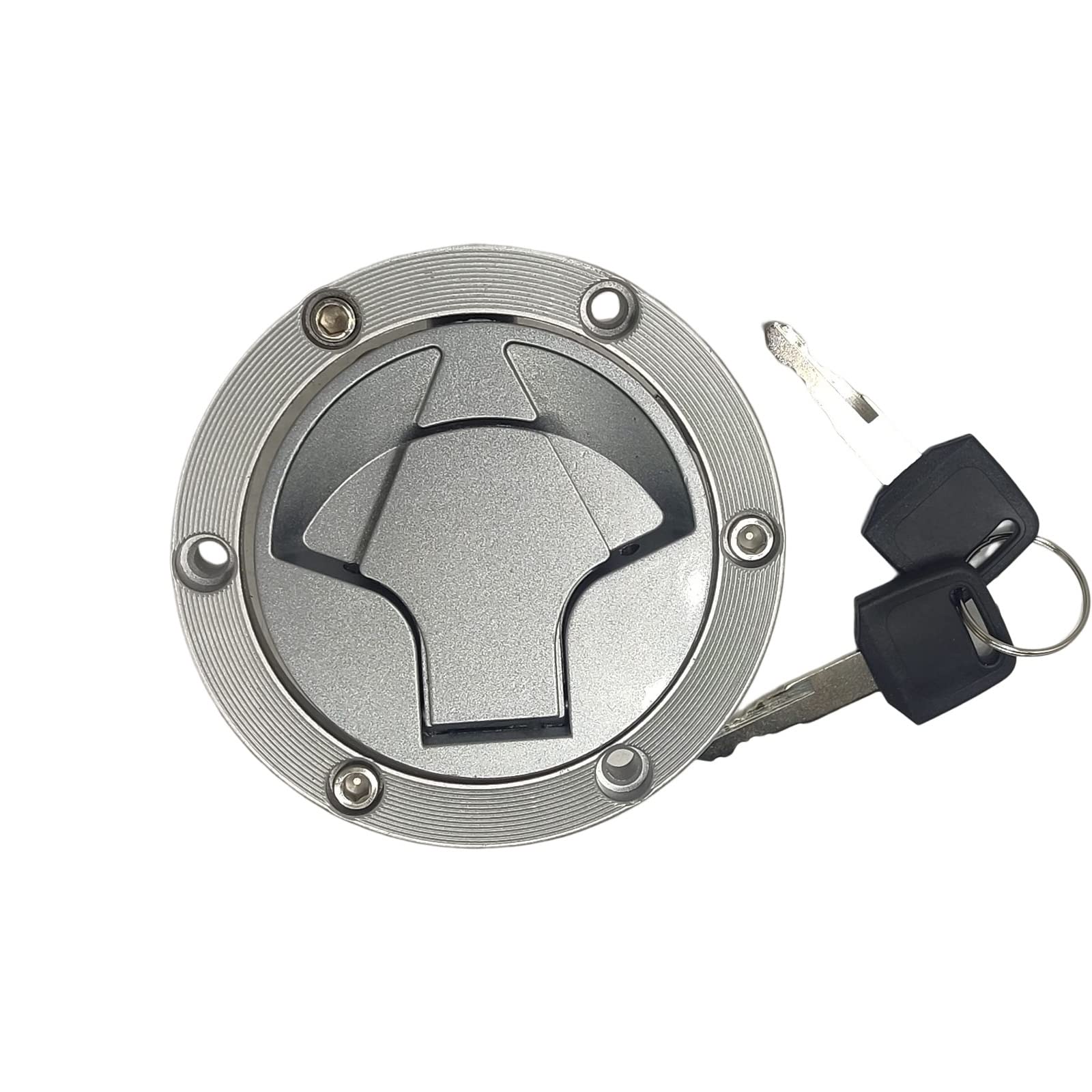 Rayana Gas Fuel Tank Cap Cover Keys Compatible For Kawasaki Ninja 250R 2008-2014 Ninja 300 2013-2017