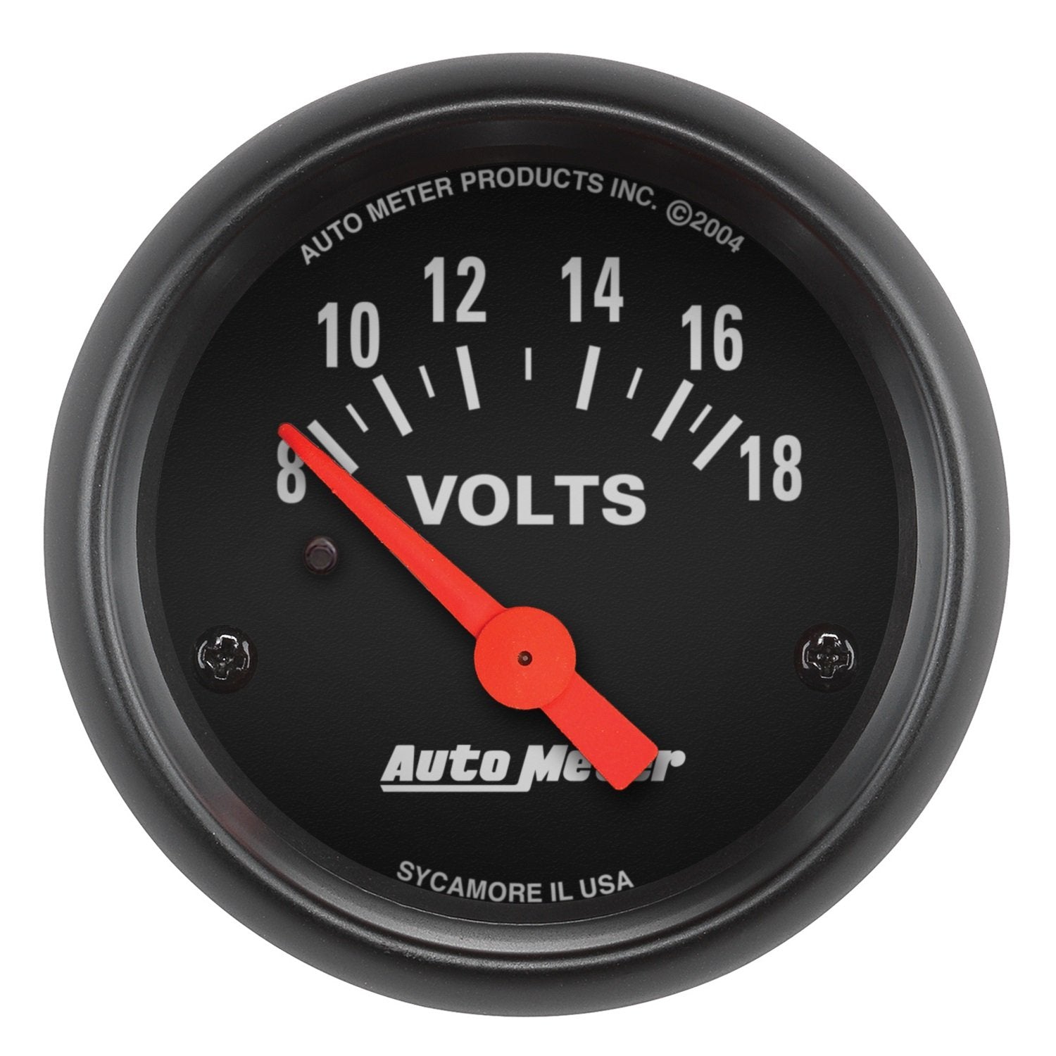 AUTO METER 2645 Z-Series Electric Voltmeter Gauge, 2.3125 in.