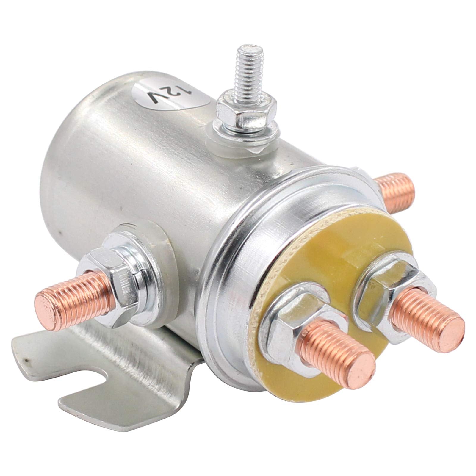 ApplianPar 2-Pack Solenoid Relay Switch 12V 5-Terminal for Prestolite Ramsey Winch Golf