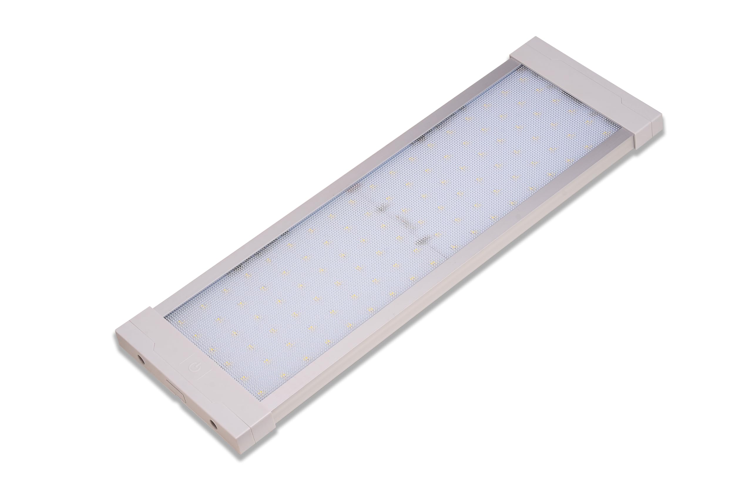 Raycharm RV & Marine Boat Under-Cabinet Interior LED Light Fixture 18.1 x 5.9, 6000K Cool-White Even Diffused Beam, High Light-O