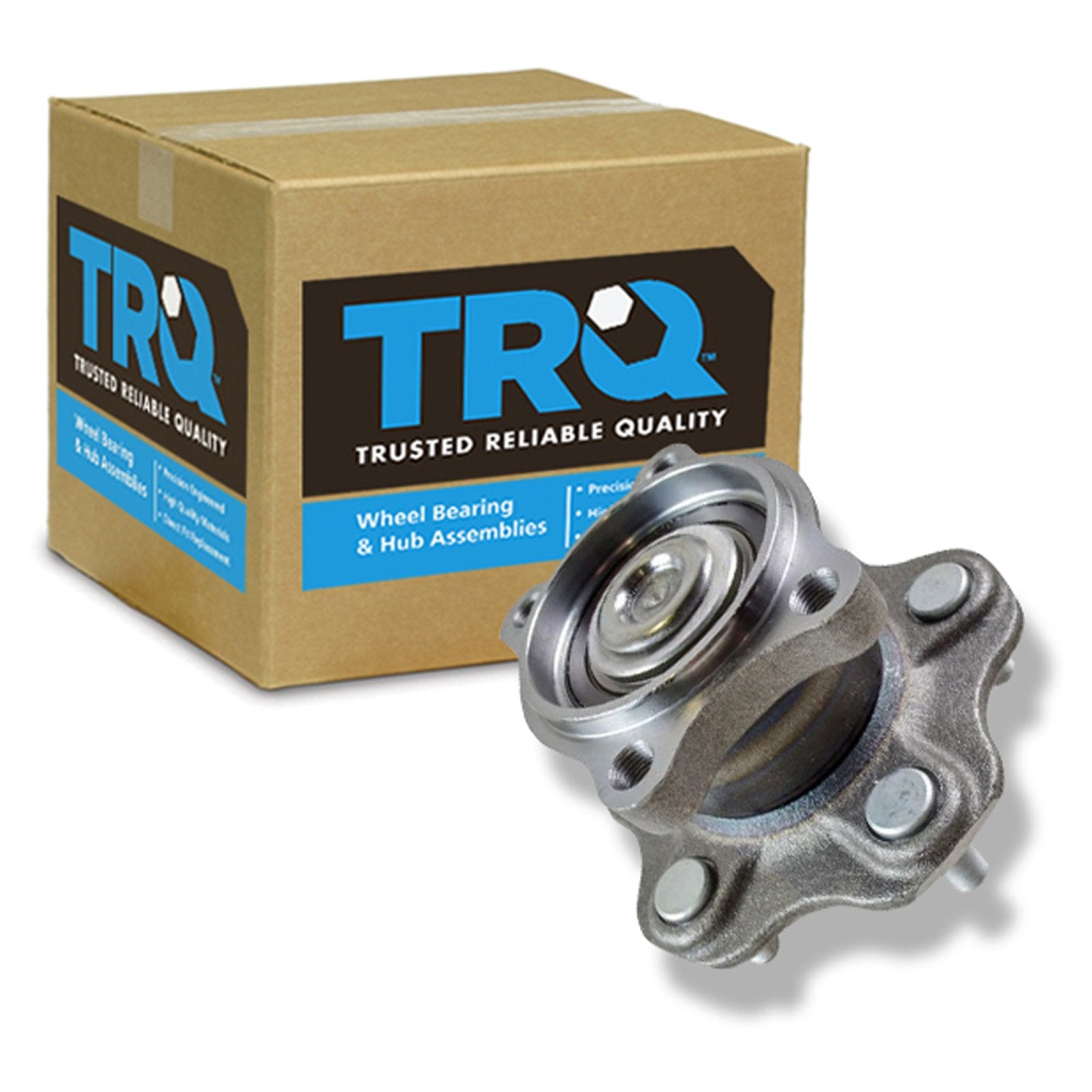 Trq Rear Left Right Wheel Hub Bearing Assembly Driver Passenger Side Compatible With 2002-2006 Nissan Altima 2004-2008 Maxima 20
