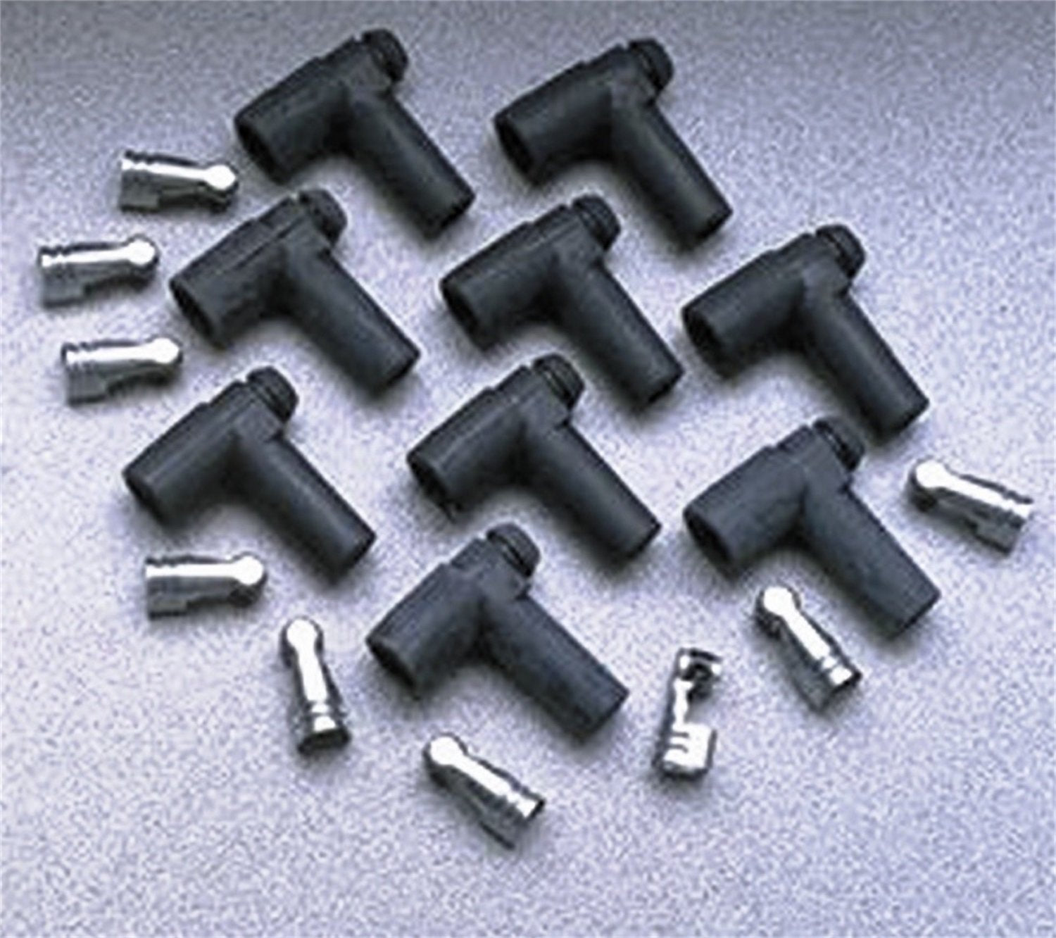 Taylor Cable 46055 90-Degree Distributor Boot/Terminal Kit - Pack Of 9
