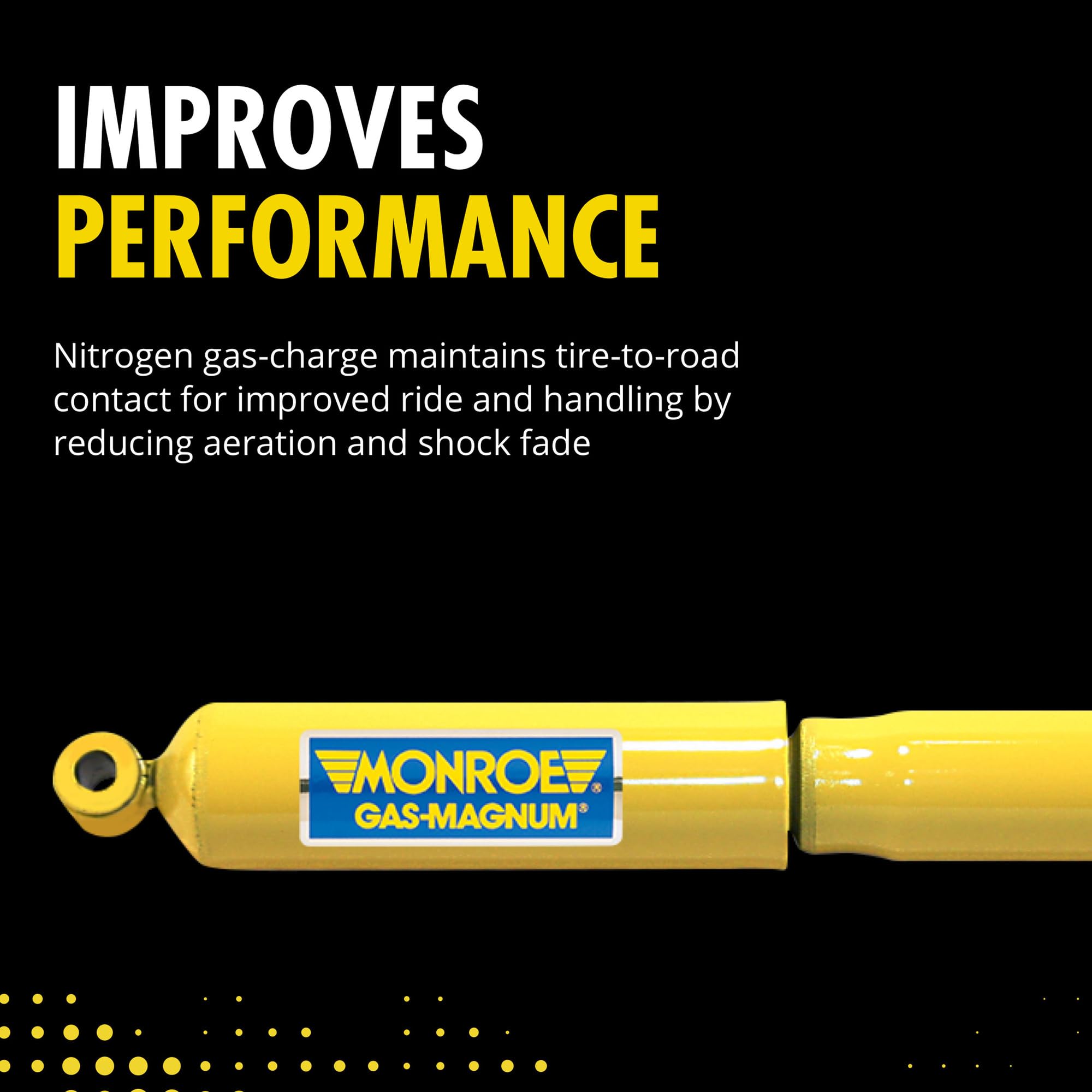 Monroe Gas-Magnum 34911 Suspension Shock Absorber For Ford F-100
