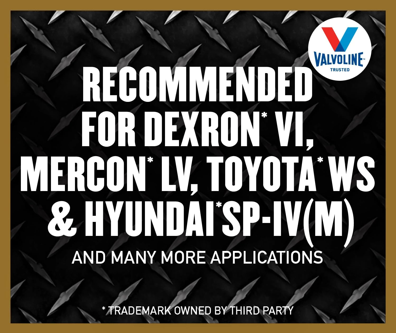 Valvoline Extended Protection ATF Full Synthetic Transmission Fluid 1 Gallon - Red, Model 899177-EA