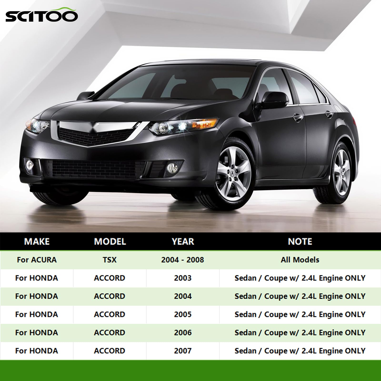 Scitoo 12Pcs Front Suspension Kit 2 Upper Control Arm And Ball Joint 2 Lower Control Arm 2 Lower Ball Joint 4 Tie Rods 2 Sway Ba