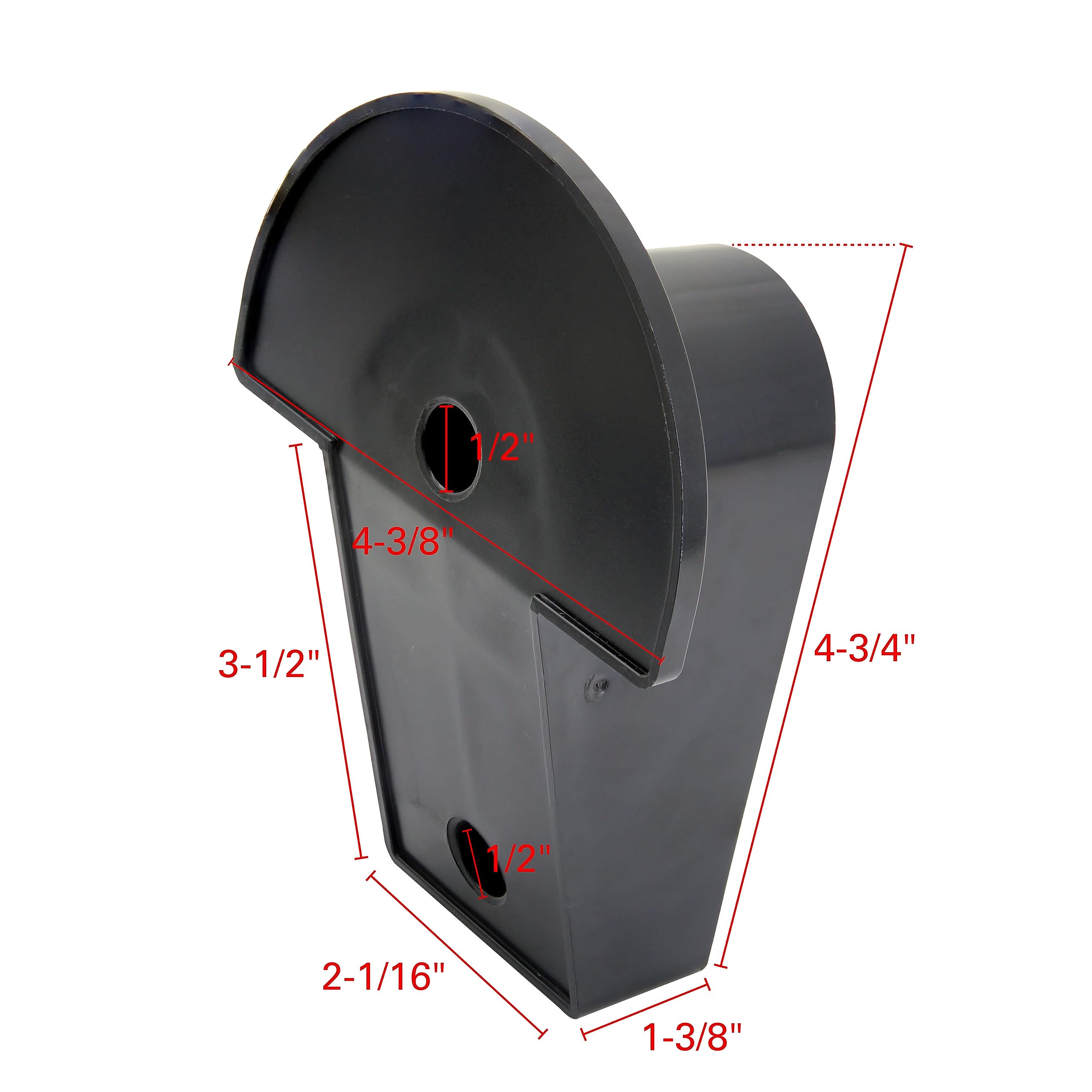 Extreme Max 5001.5811 Minimalist Wall-Mount Helmet Hanger - 2 Count (Pack Of 1)