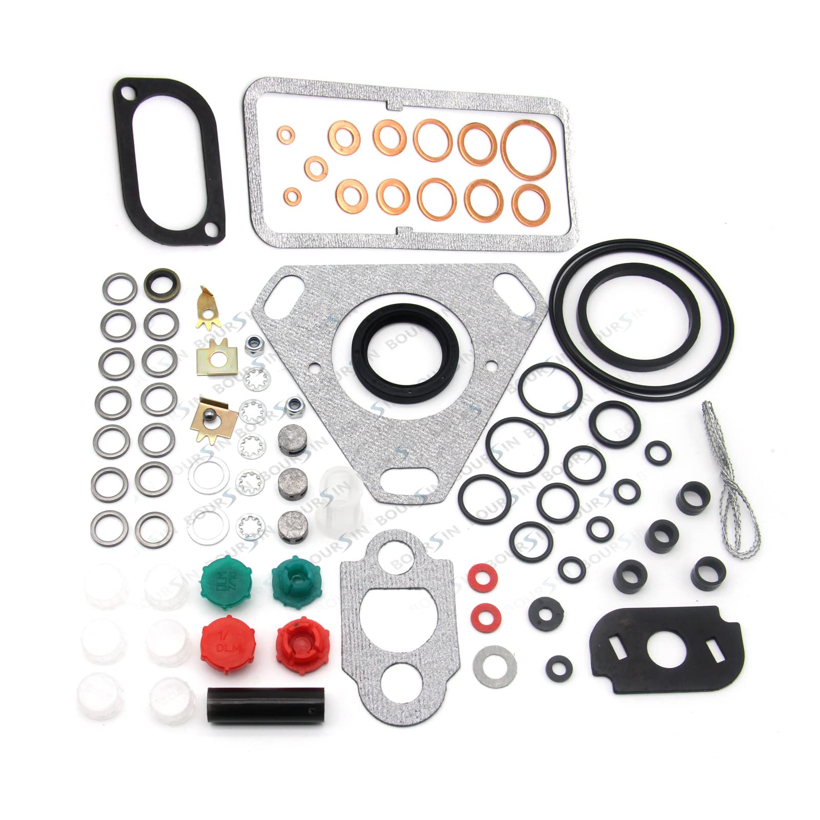 Fuel Injection Pump Repair Kit For Ford Massey Ferguson Long Tractor Dpa Cav 3 4 6 Cyl