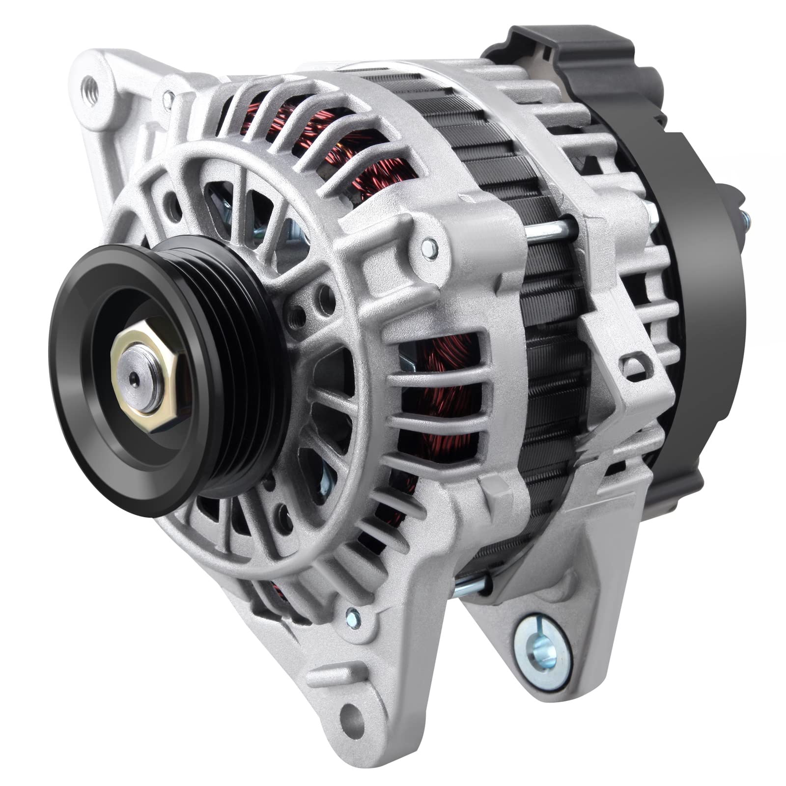 SCITOO Alternator Replacement for Hyundai for Tucson 2005-2009, for Kia for Rio for Rio5 2006-2009, for Kia for Spectra 2004-200