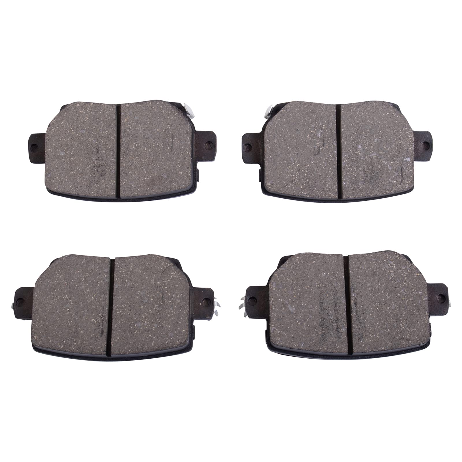 TRQ Rear Brake Pads Ceramic Compatible with 2018-2022 Tesla 3