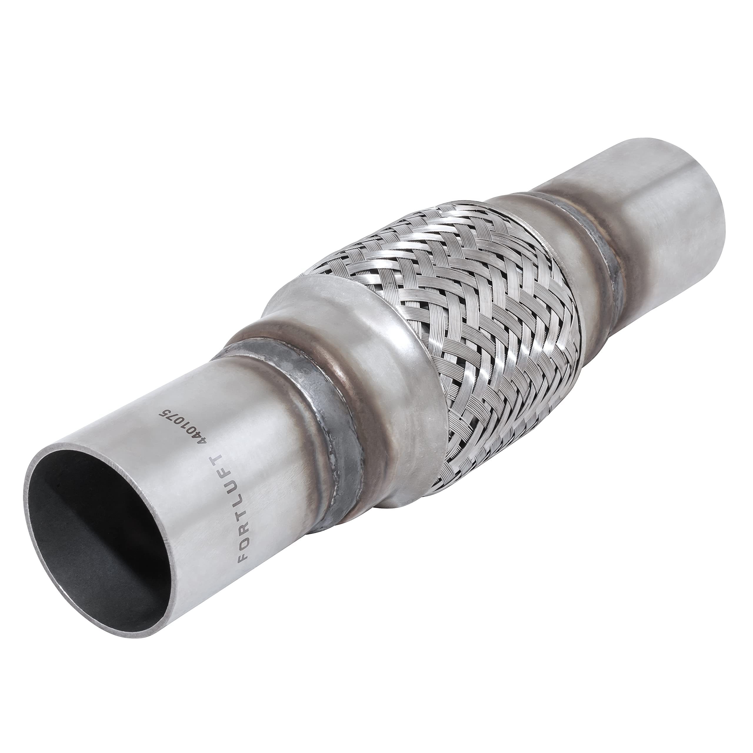 Fortluft Exhaust Flex Pipe (Exhaust Flex Connector With Extension Pipes, 1.50''X4.00''X8.00''/38X102X203Mm)