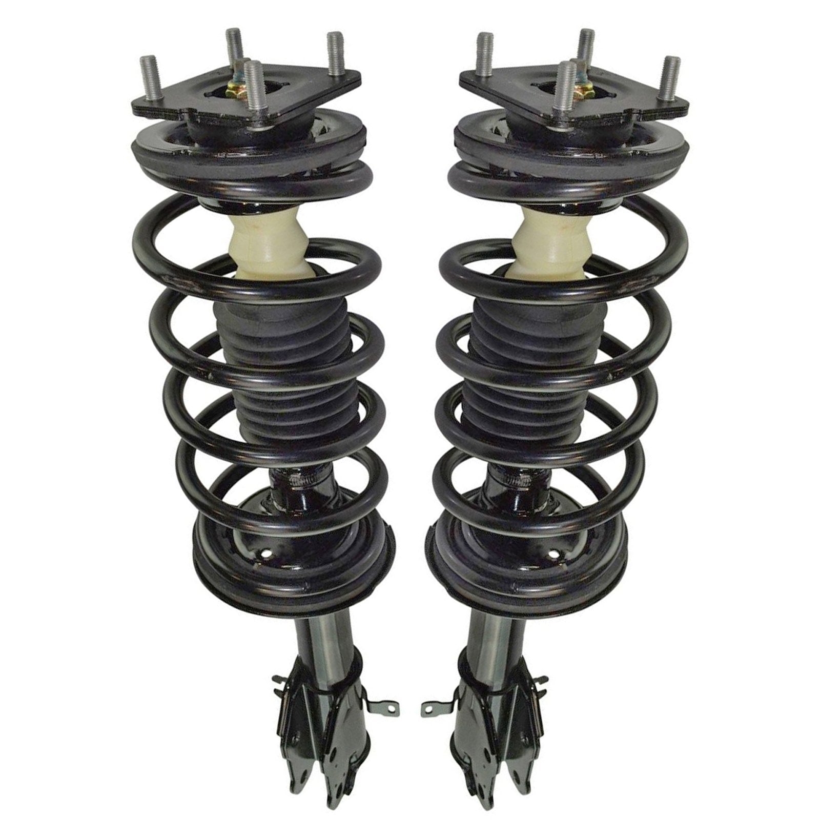 Trq Front Strut & Coil Spring Assembly Set Driver & Passenger Sides Compatible With 07-15 Mazda Cx-9