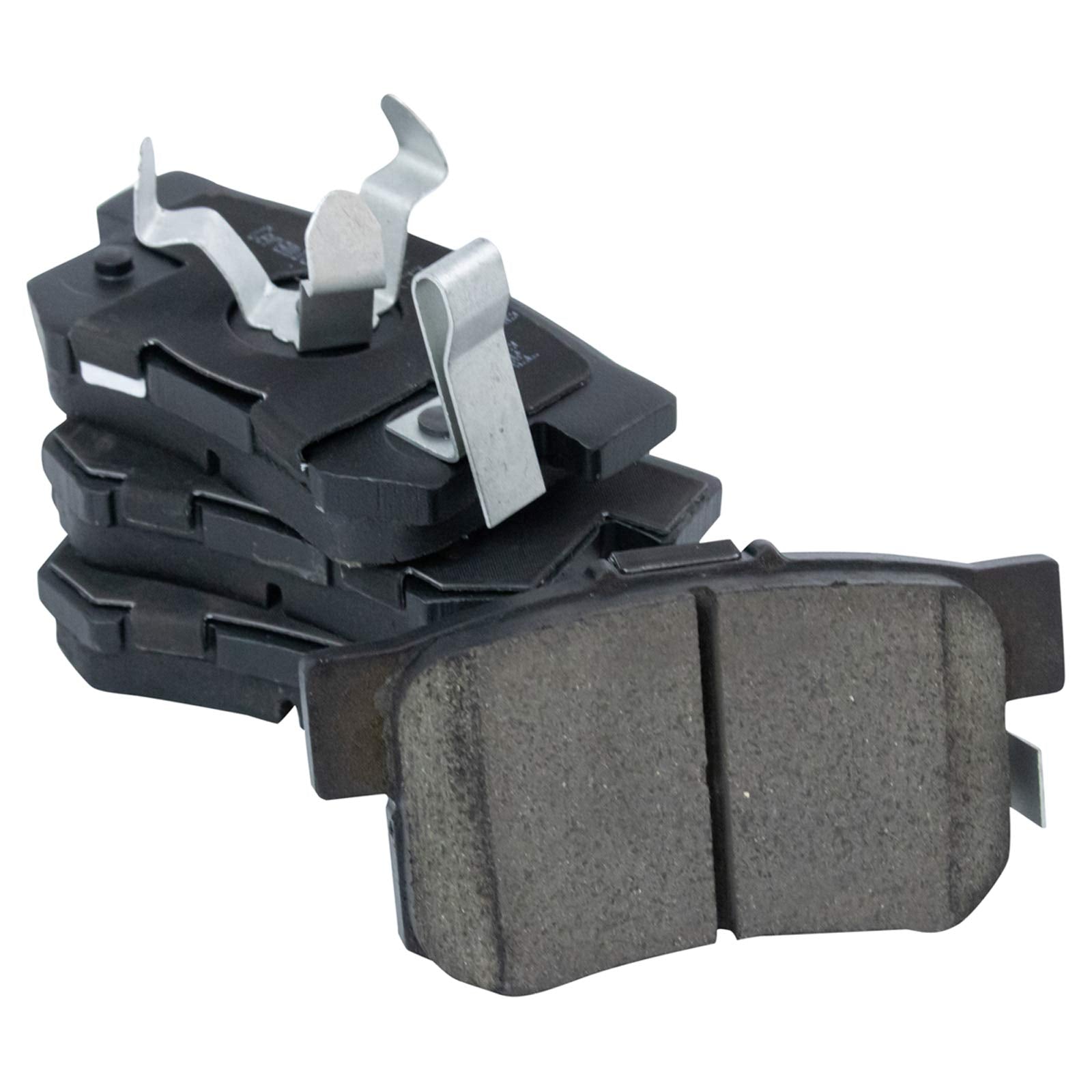 Trq Rear Brake Pad & Rotor Kit Brake Pads Brake Rotor Ceramic Compatible With 2010-2011 Honda Accord Crosstour 2012-2015 Crossto
