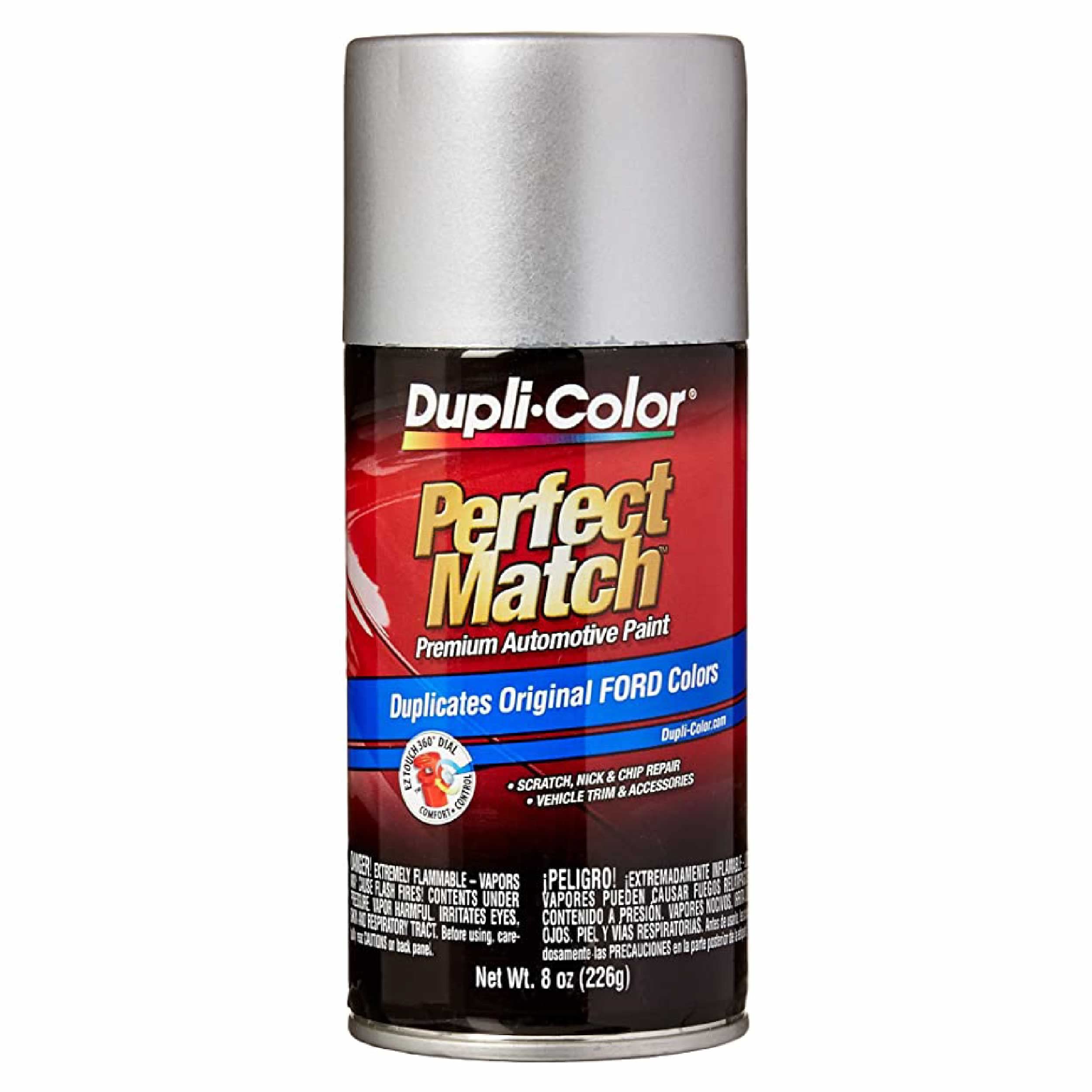 Dupli-Color Ebfm03617 Perfect Match Automotive Spray, Ford Silver Birch, Jp - 8 Oz. Aerosol Can