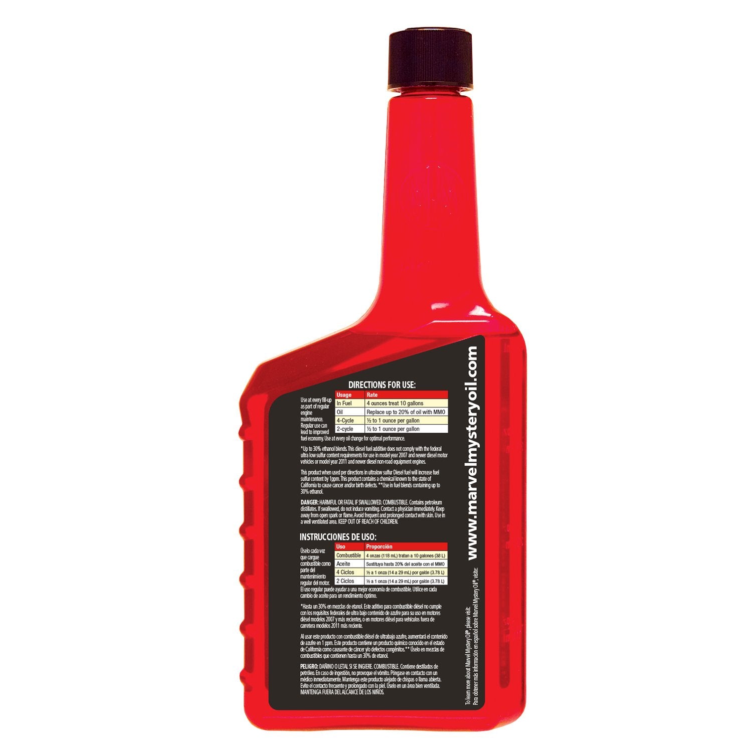 Marvel Mystery Oil CD 2 - 16 oz Plastic Oil, Model MM12R, Red Color