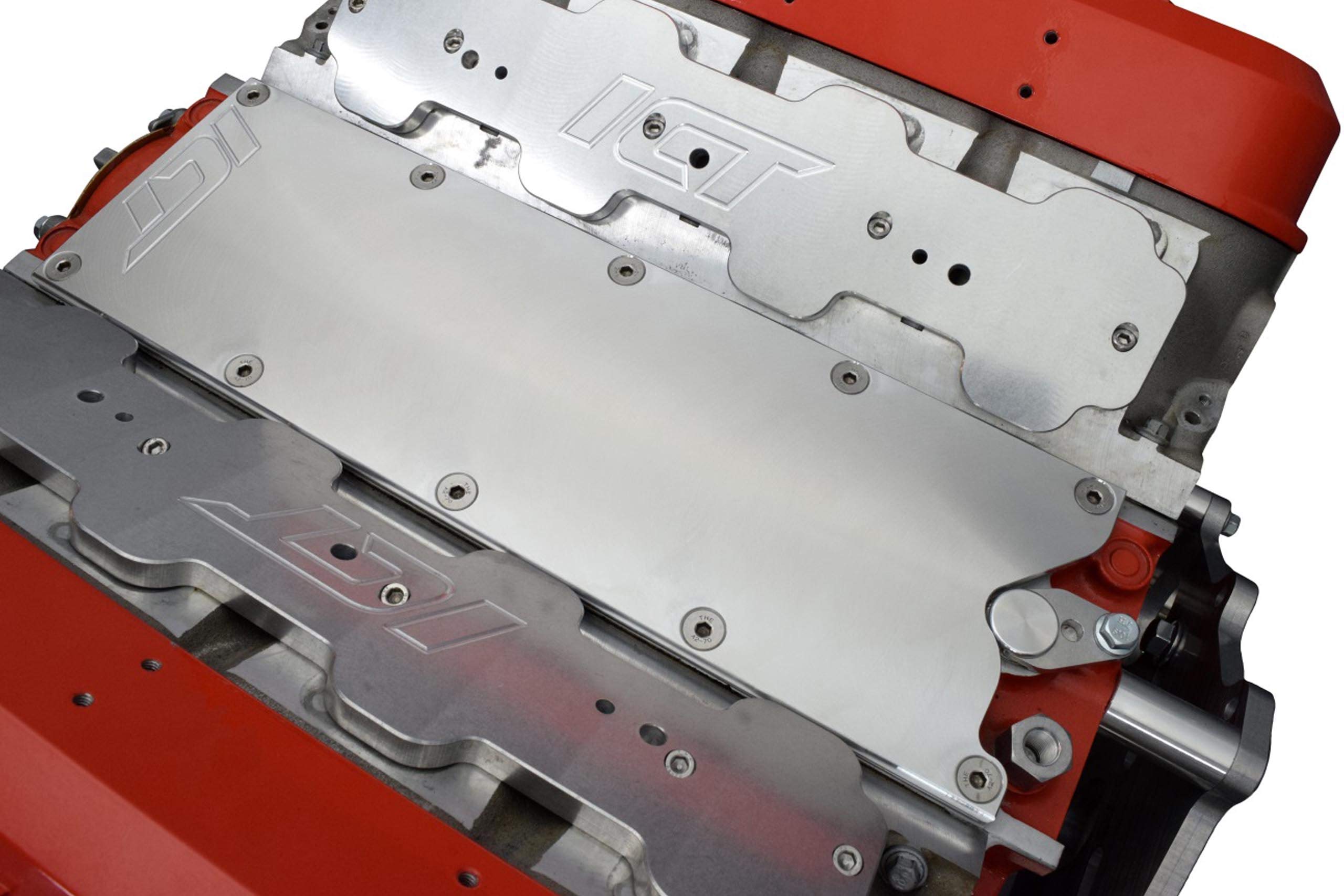 Ict Billet Ls Gen Iii (3) Valley Pan Cover Plate Billet Aluminum Low Profile (No Knock Sensor) Lsx Ls1 Lm7 Lr4 Lq4 Ls6 L59 Lq9 L