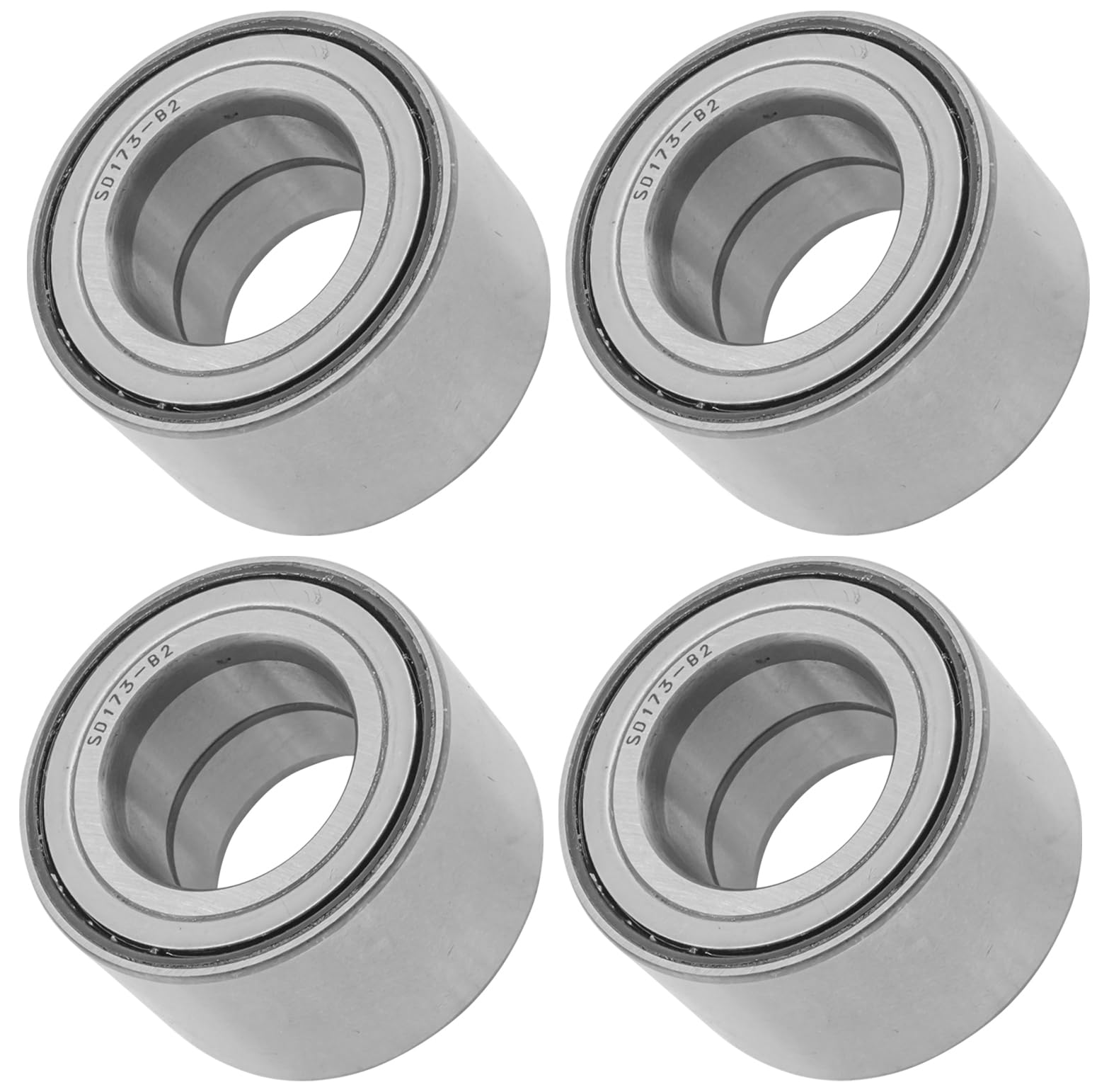 Caltric 4 Front Rear Wheel Ball Bearing Compatible with Arctic Cat Wildcat Trail Sport 700 2014-2018