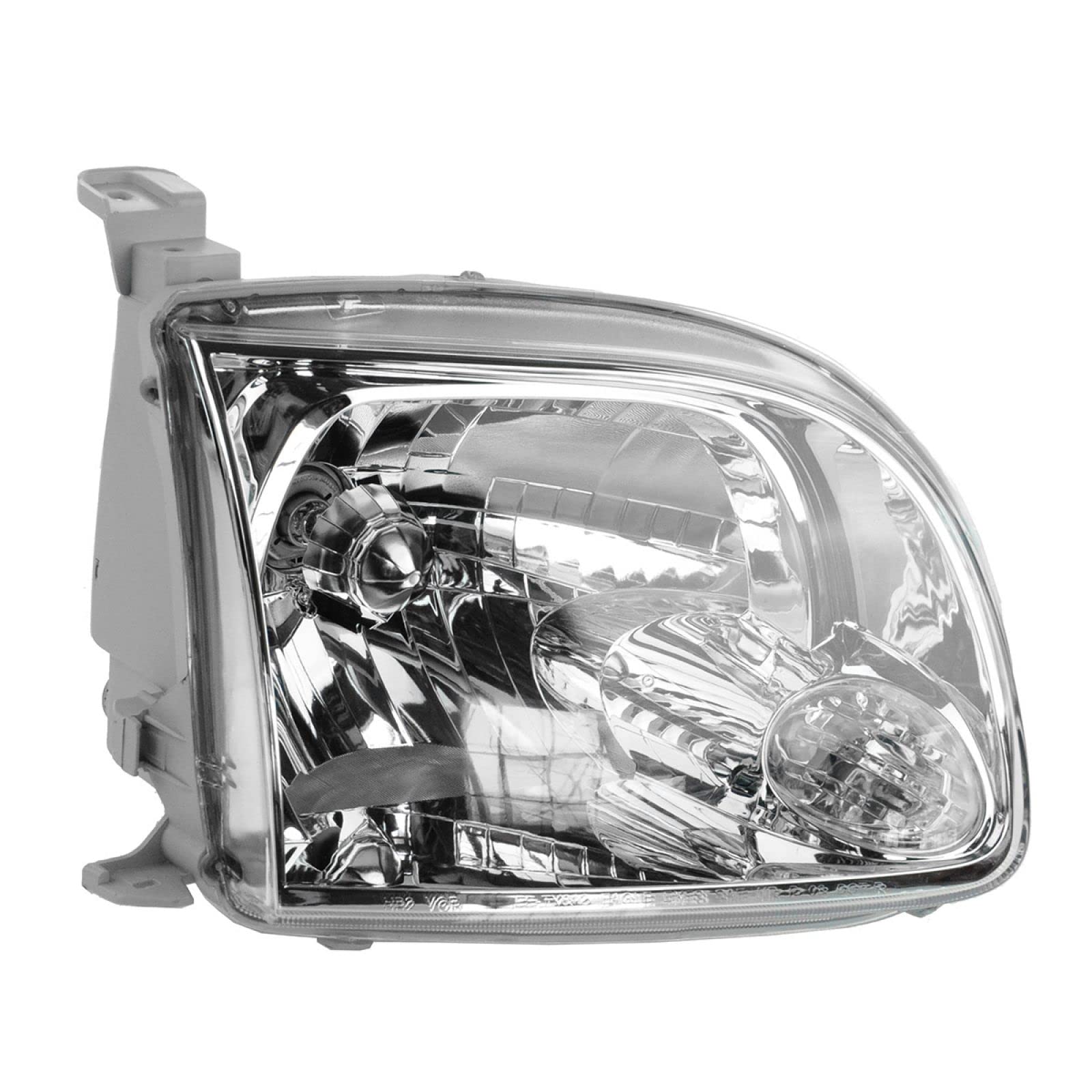 Trq Driver & Passenger Side Headlight Assembly Set Headlights Driver & Passenger Side Compatible With 2005-2006 Toyota Tundra To