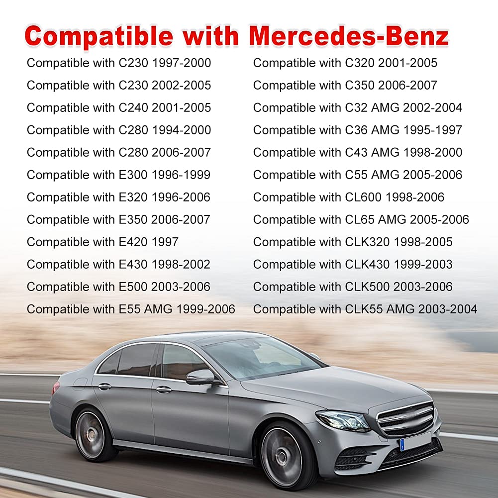 WATERWICH Transmission Conductor Plate + Connector Adapter+ Filter + Gasket Kit Compatible with Mercedes-Benz Replace# 140271008