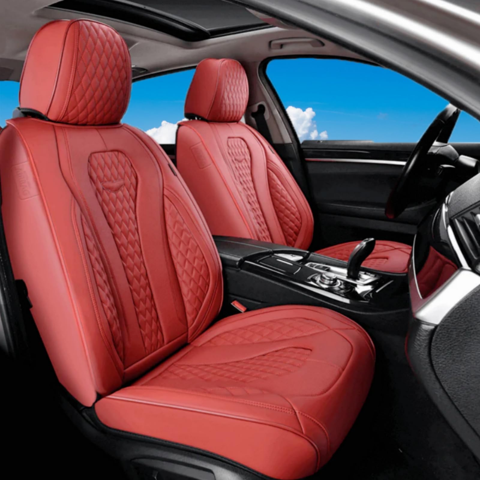Coverado Seat Covers, Car Seat Covers Front Seats, Red Car Seat Cover, Waterproof Car Seat Covers, Car Seat Cushion, Front Car S