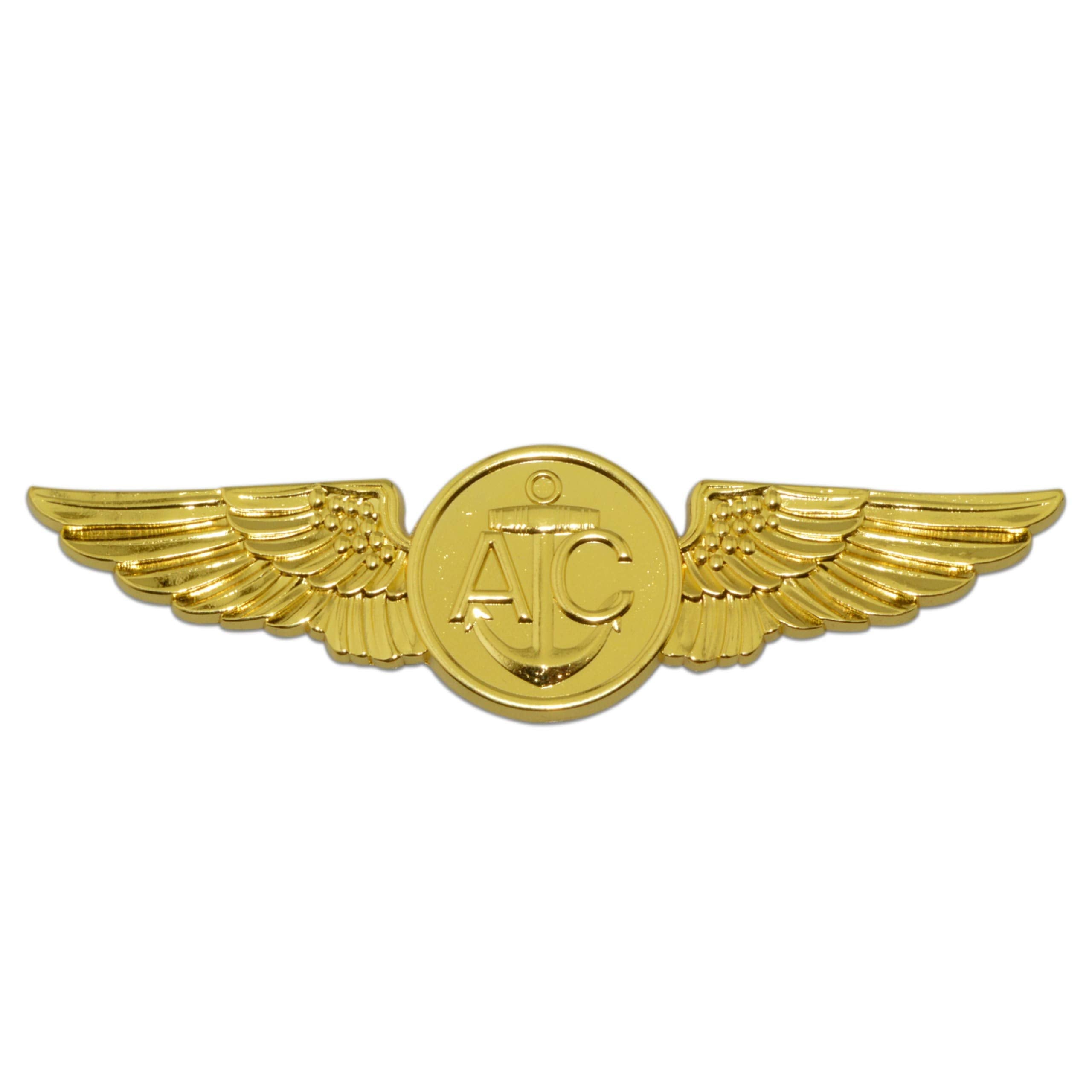 Navy Aircrew Metal Decal Auto Emblem