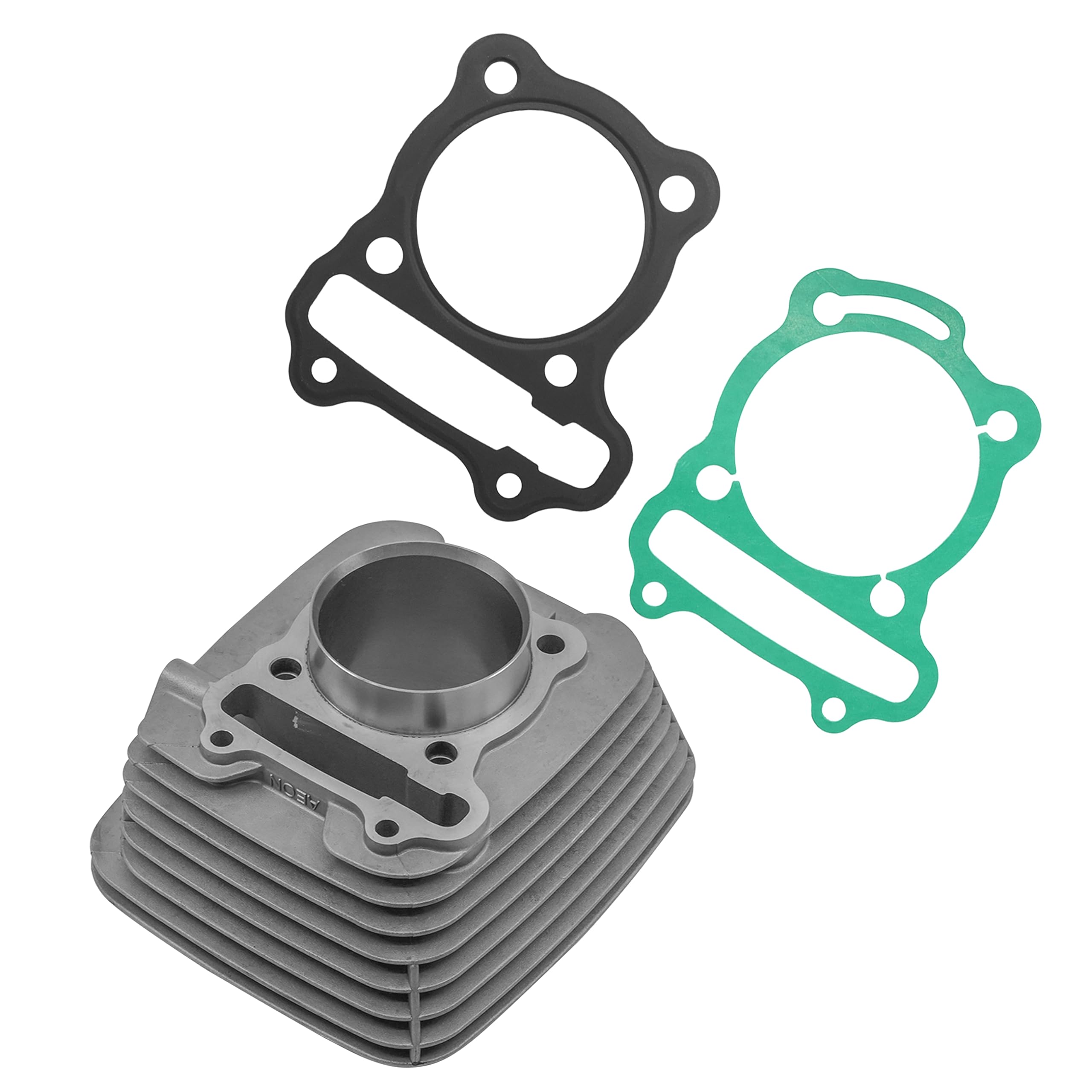Caltric Cylinder and Top End Gaskets Compatible with Polaris Phoenix 200 2005-2023 65mm 196cc