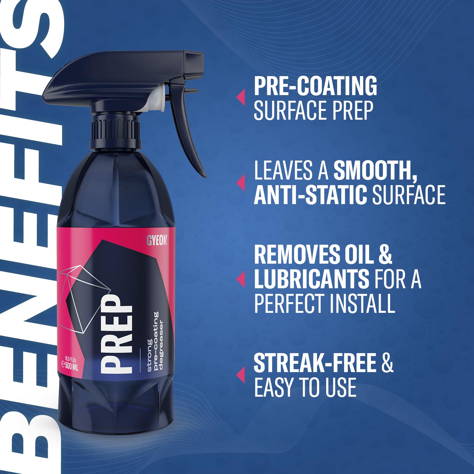 Gyeon Prep Redefined 4 L - Pre Coating Car Prep Spray | Ceramic Coating Prep Spray For Proper Ceramic Coating Application