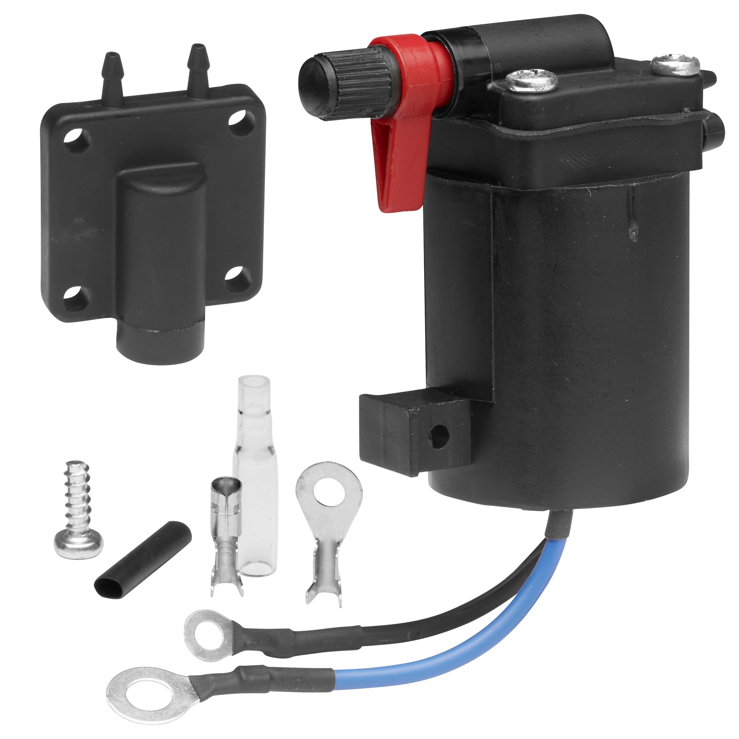 Fasworx Fuel Primer Choke Solenoid Valve Compatible With Omc Johnson Evinrude 9.9-300 Hp 1980-2005 Outboard 5007356 5828665 3979